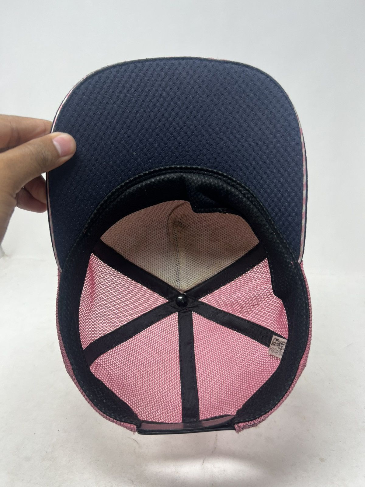 Japanese Brand Mizuno Pink Japan Trucker Hat Cap Size ONE SIZE - 7 Thumbnail