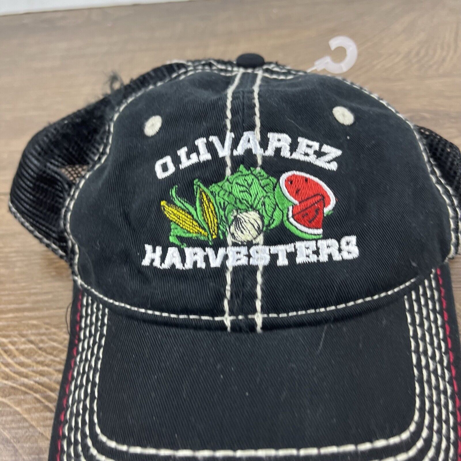 Other Olivarez Harvesters Hat Gray Cap Adjustable Hat Gray Adult F Size ONE SIZE - 8 Thumbnail