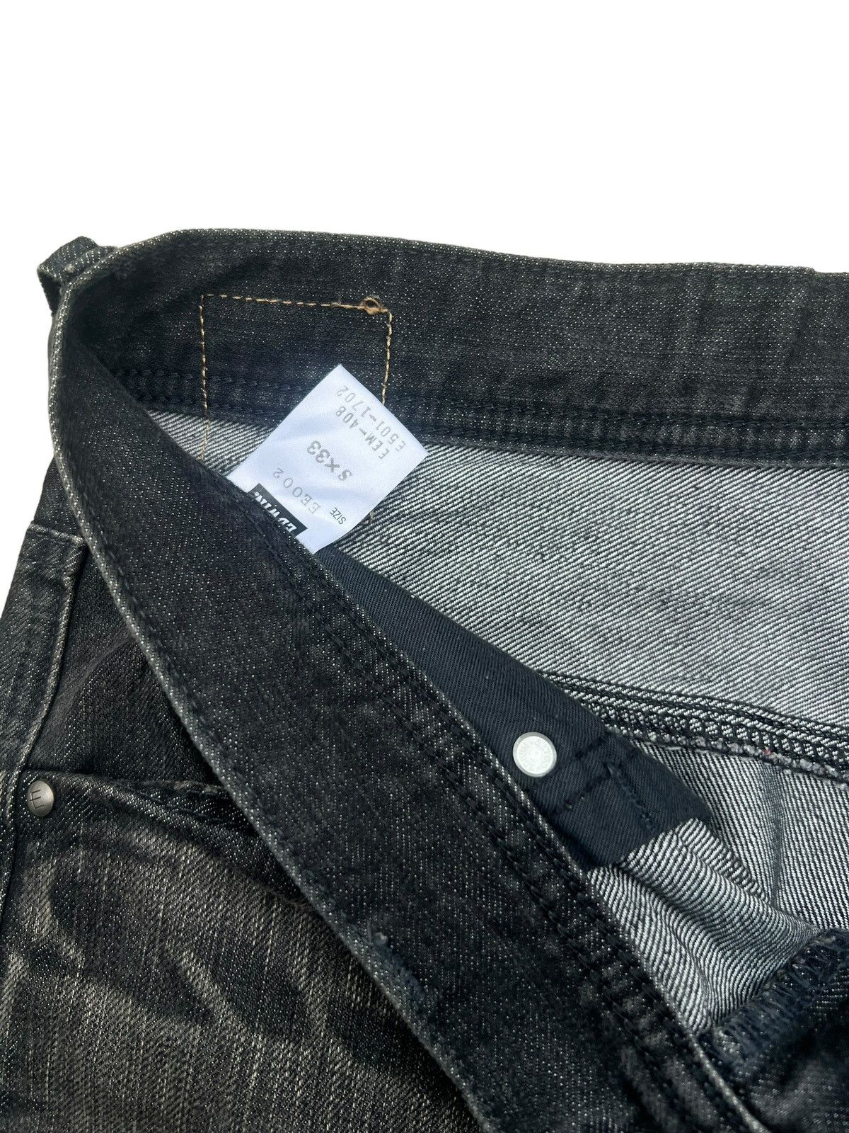 Edwin Vintage Edwin Function Black Curve Denim Jeans 30x34 Size US 32 / EU 48 - 10 Thumbnail