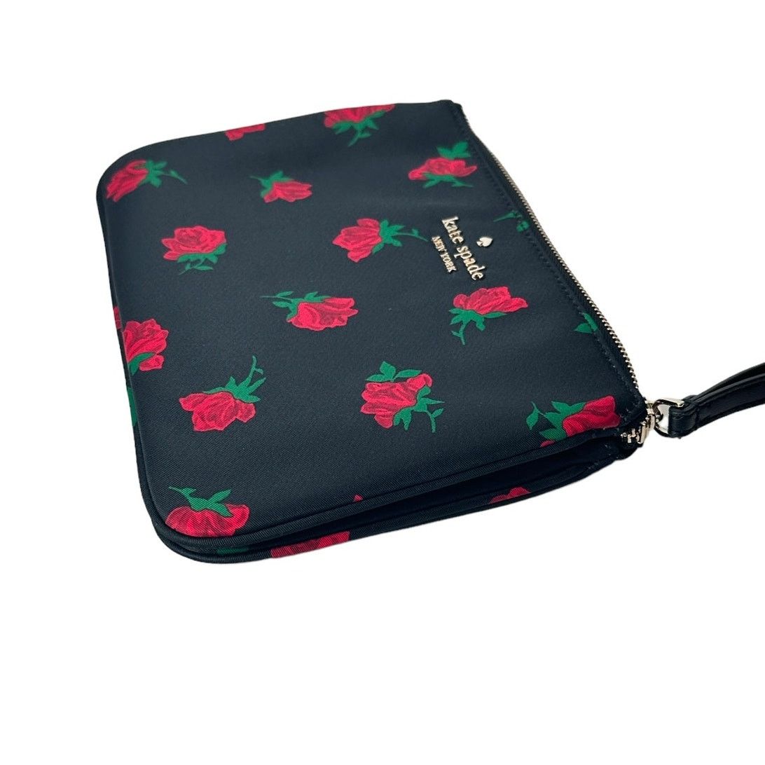 Kate Spade Kate Spade Chelsea Rose Toss Medium Nylon Wristlet Pouch Size ONE SIZE - 6 Thumbnail