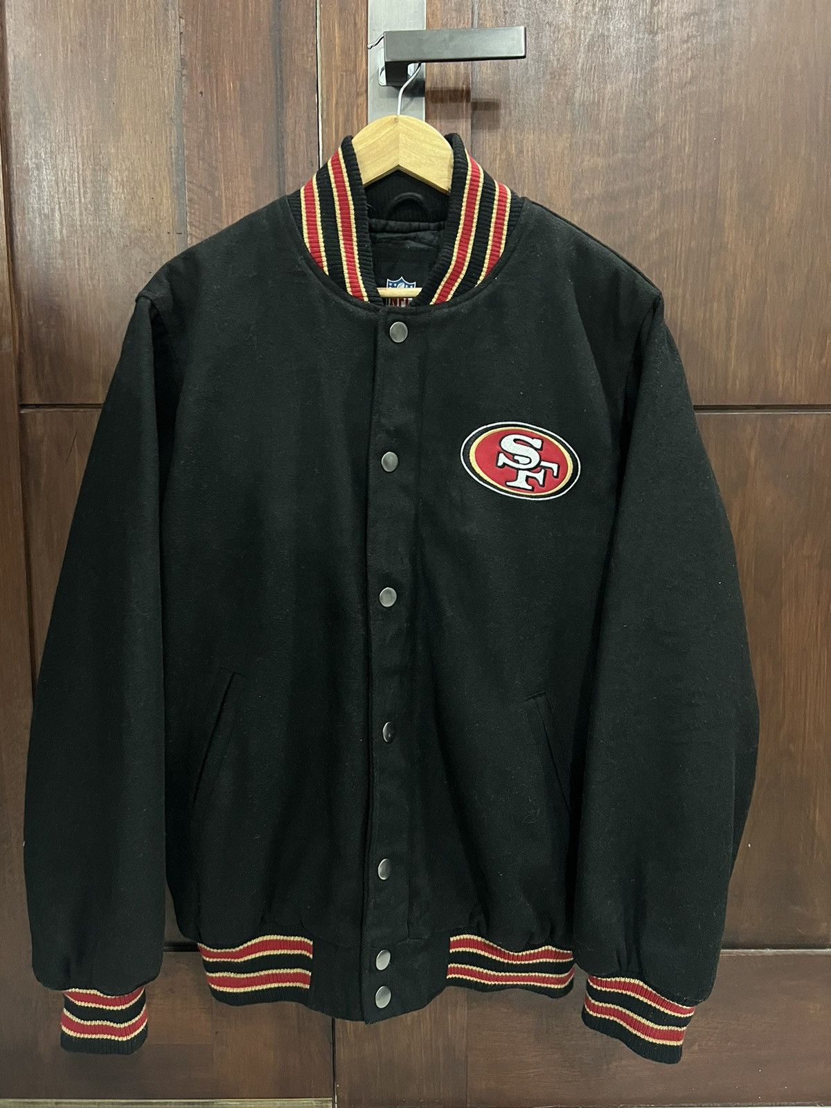 NFL San Francisco 49ers Varsity Jacket Size US L / EU 52-54 / 3 - 3 Thumbnail