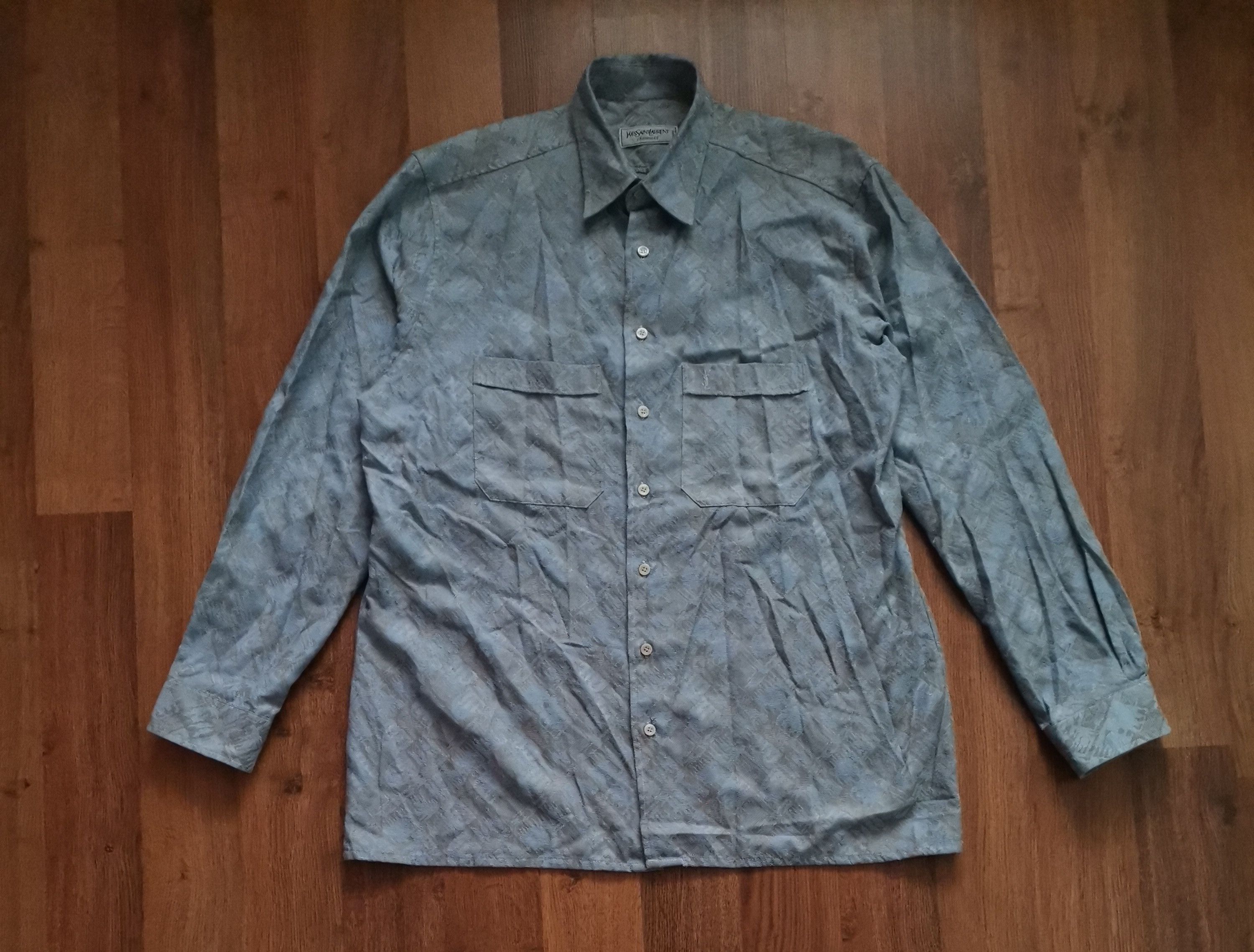 Vintage × Yves Saint Laurent Vintage Yves Saint Laurent Shirt Size US M / EU 48-50 / 2 - 1 Thumbnail