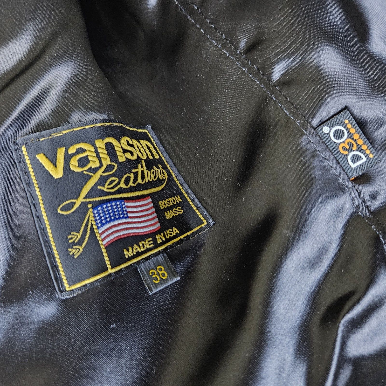 Vanson Leathers Vanson Leathers x Union Garage V7 Motorcycle Jacket Black Size US M / EU 48-50 / 2 - 2 Thumbnail