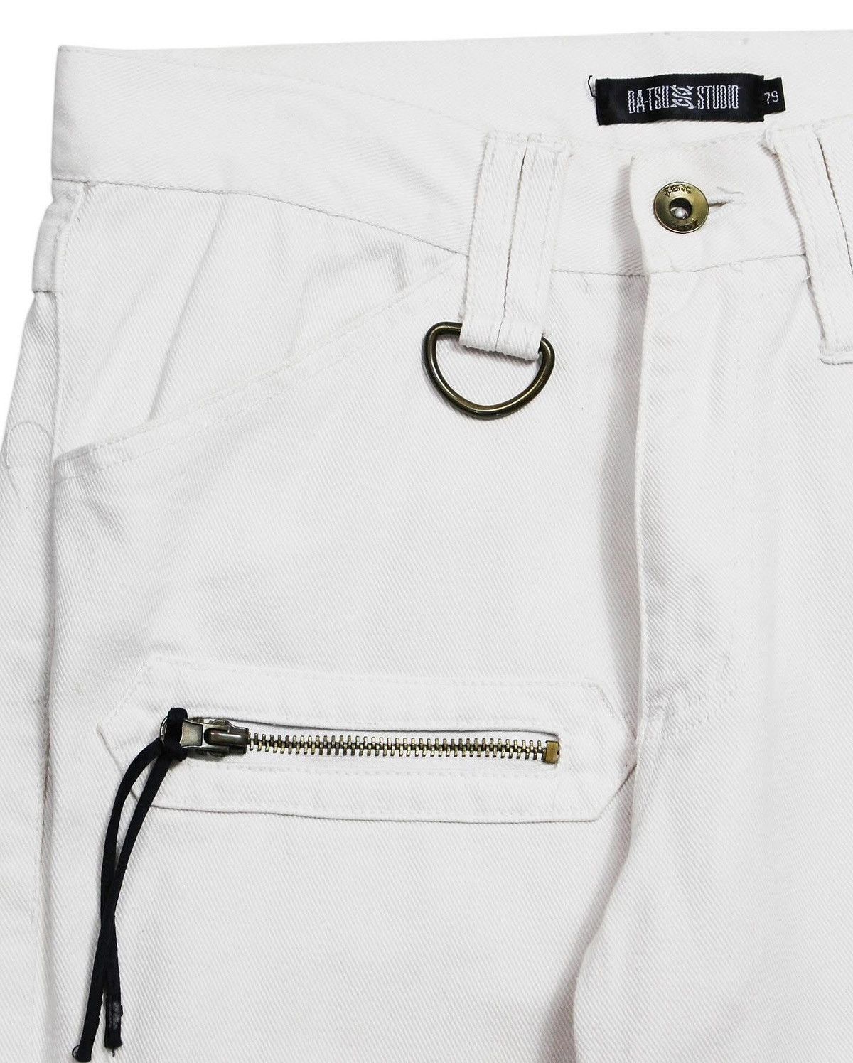If Six Was Nine 1990S BA-TSU STUDIO DESIGNED BY RUKI MATSUMOTO JEANS Size US 30 / EU 46 - 4 Thumbnail