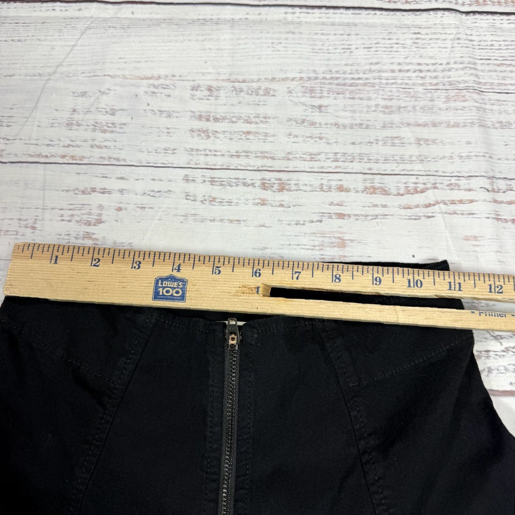Vintage Prairie Underground Black Pants Front Zip Slim Ankle XS NWT Womens Jeans Cotton Denim Slimming Closure Zip Size 26" / US 2 / IT 38 - 2 Thumbnail