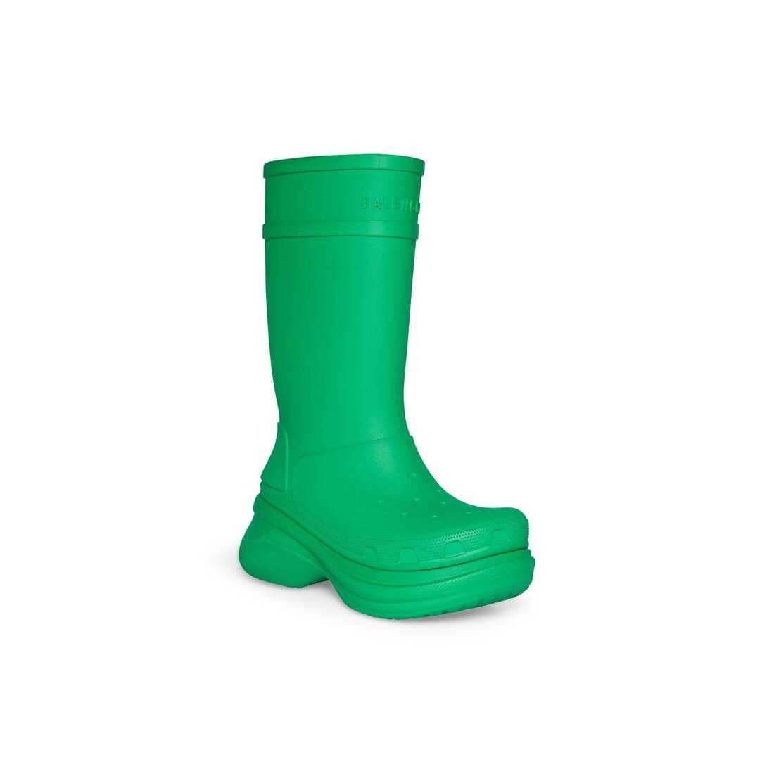Balenciaga × Crocs o1w1db11224 Crocs™ Boots in Green Size US 12 / IT 42 - 2 Thumbnail