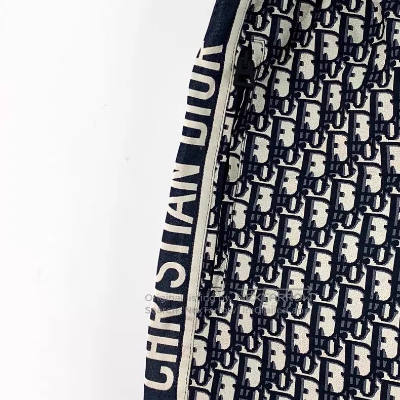 Dior Dior Colour-blocking logo jacquad full-print casual shorts Size 26" / US 2 / IT 38 - 4 Thumbnail