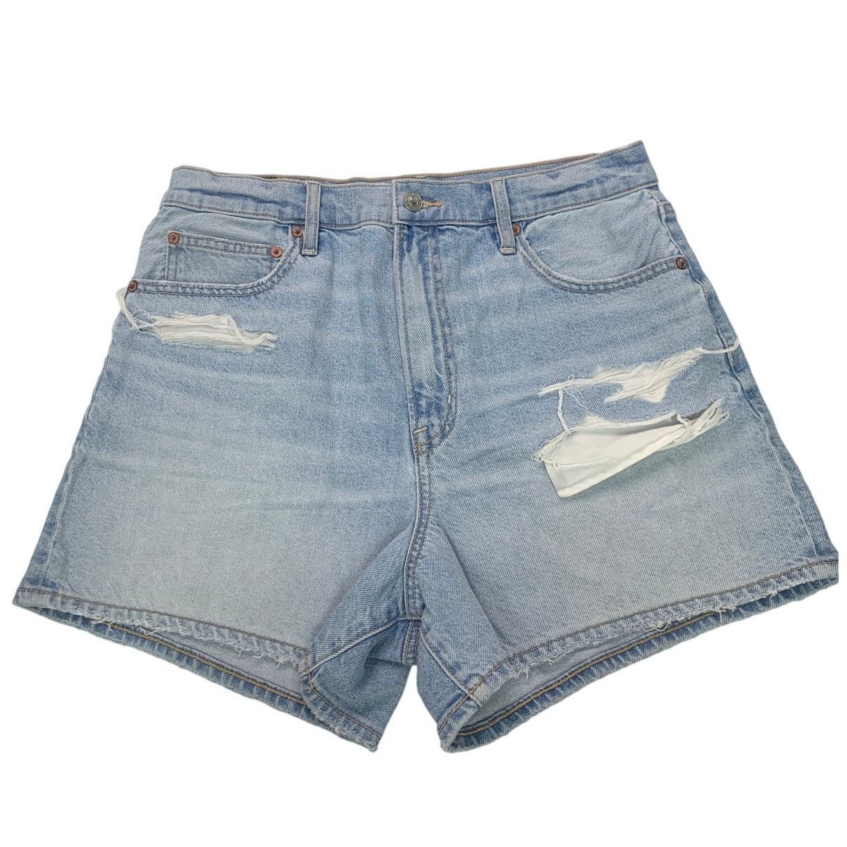 American Eagle Outfitters New American Eagle Womens Size 8 Boyfriend Short Denim Jorts Size 30" / US 8 / IT 44 - 1 Thumbnail