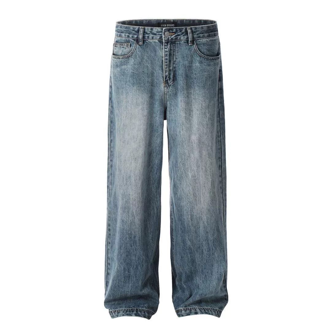 Japanese Brand × Jean American men's loose straight wide-leg casual jeans Size US 32 / EU 48 - 1 Thumbnail