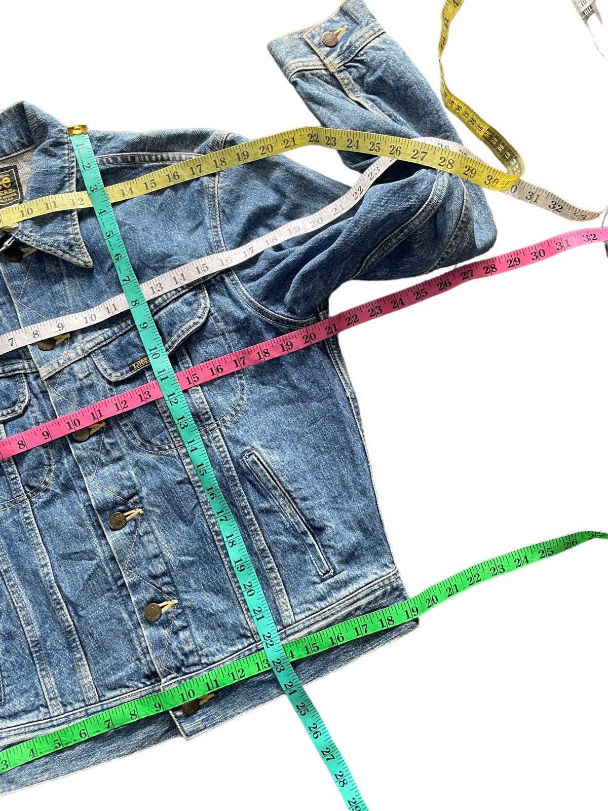 Other Vintage 90’s Lee Riders Denim Jacket Size US L / EU 52-54 / 3 - 14 Thumbnail