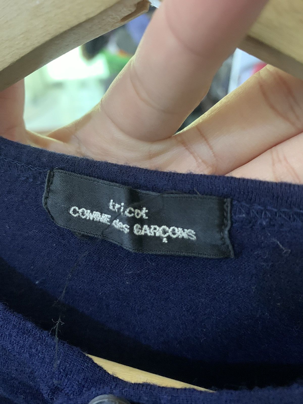 Comme des Garcons Vintage AD2000 Tricots Comme Des Garcons Button Up Shirt Size S / US 4 / IT 40 - 10 Thumbnail