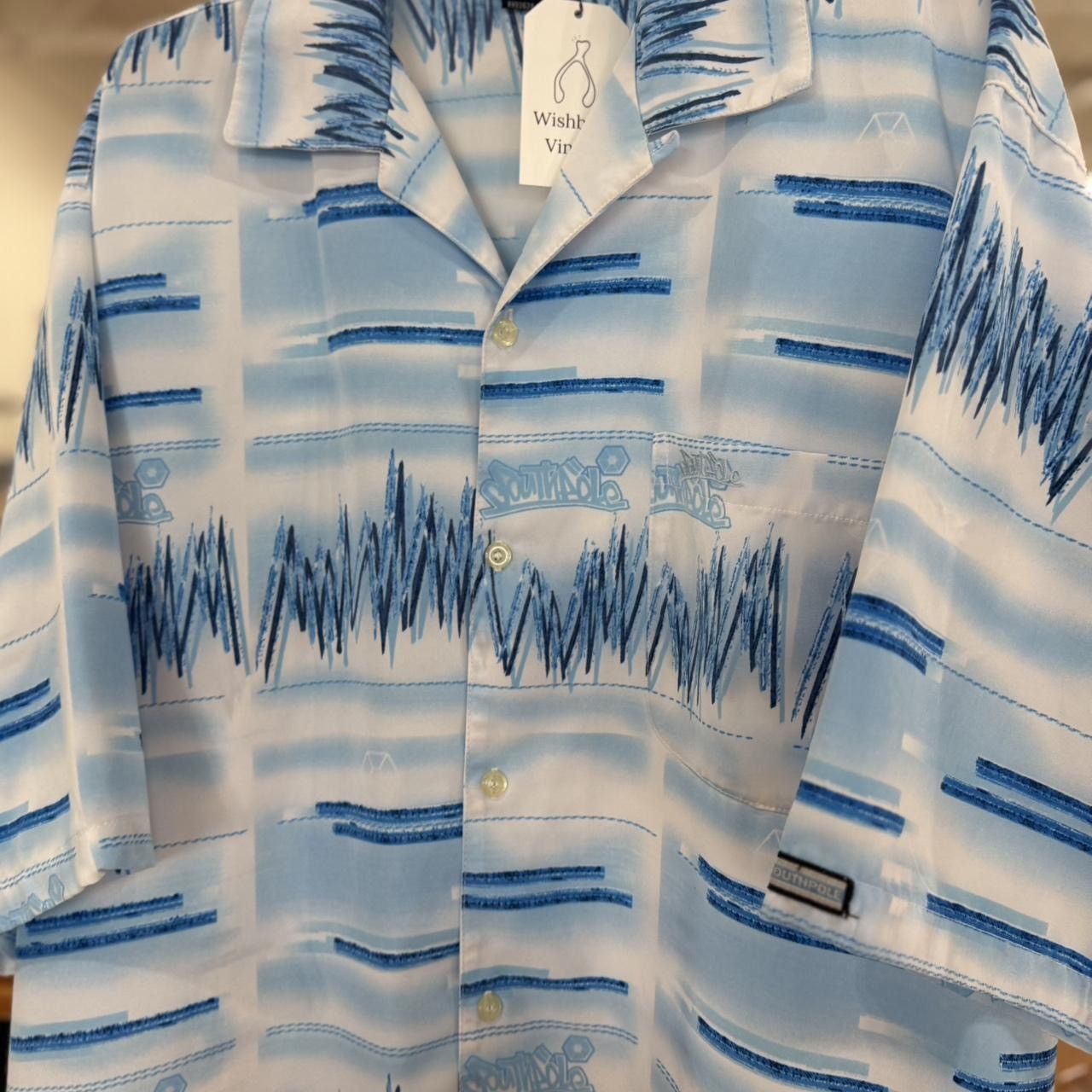 Southpole Crazy Y2K Southpole Button All Over Print Shirt Size US XL / EU 56 / 4 - 3 Thumbnail