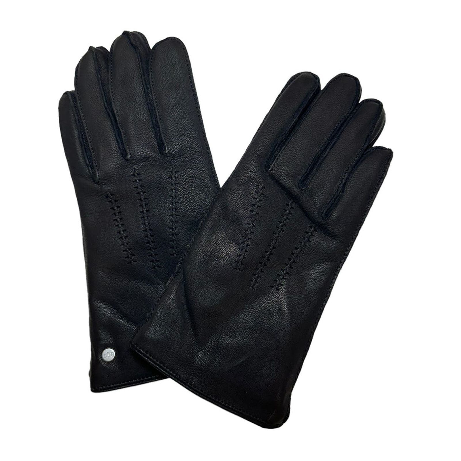 Ugg Ugg Faux Fur Lined Wrangell Smart Men's Gloves Large Size ONE SIZE - 1 Thumbnail