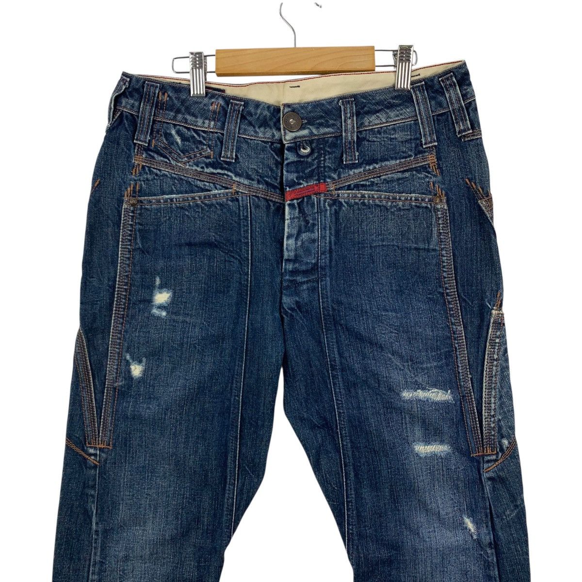 Marithe + Francois Girbaud MARITHE FRANCOIS GIRBAUD Italy S Giovanni In Marignano Denim Size US 29 - 3 Thumbnail