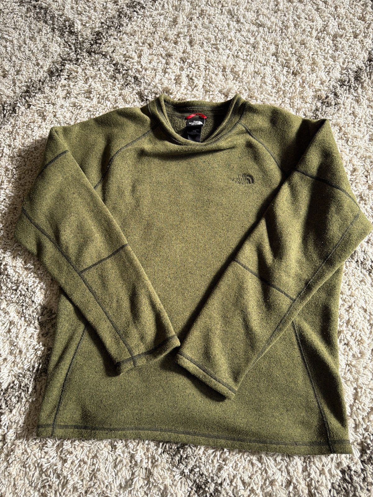The North Face The North Face Green Sweater Size US M / EU 48-50 / 2 - 2 Thumbnail