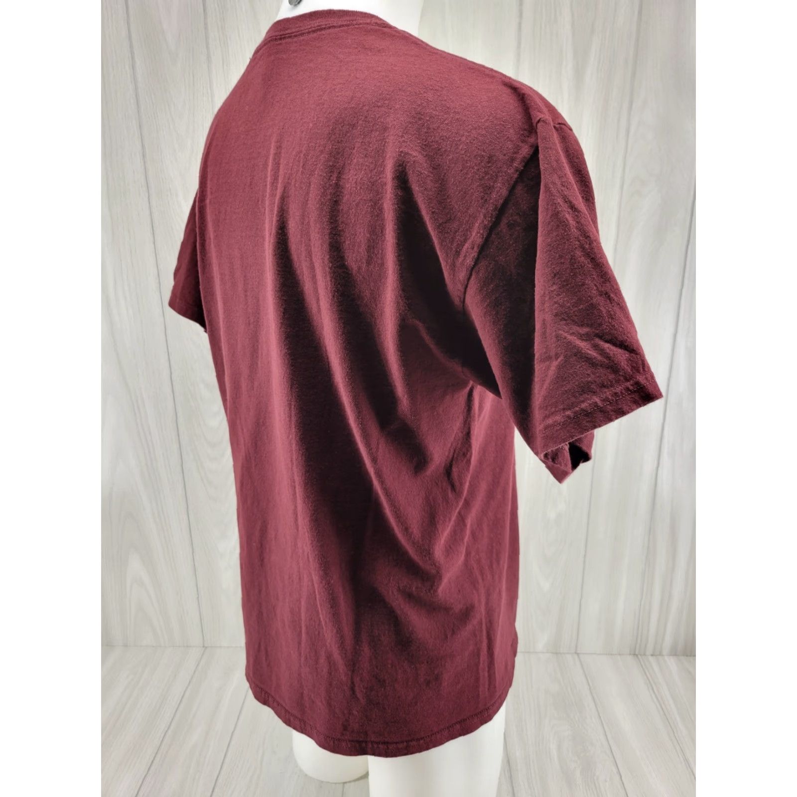 Champion Champion Boston College Eagles T Shirt Men L Burgundy Red Graphic Print College Short Sleeve Size US L / EU 52-54 / 3 - 7 Thumbnail