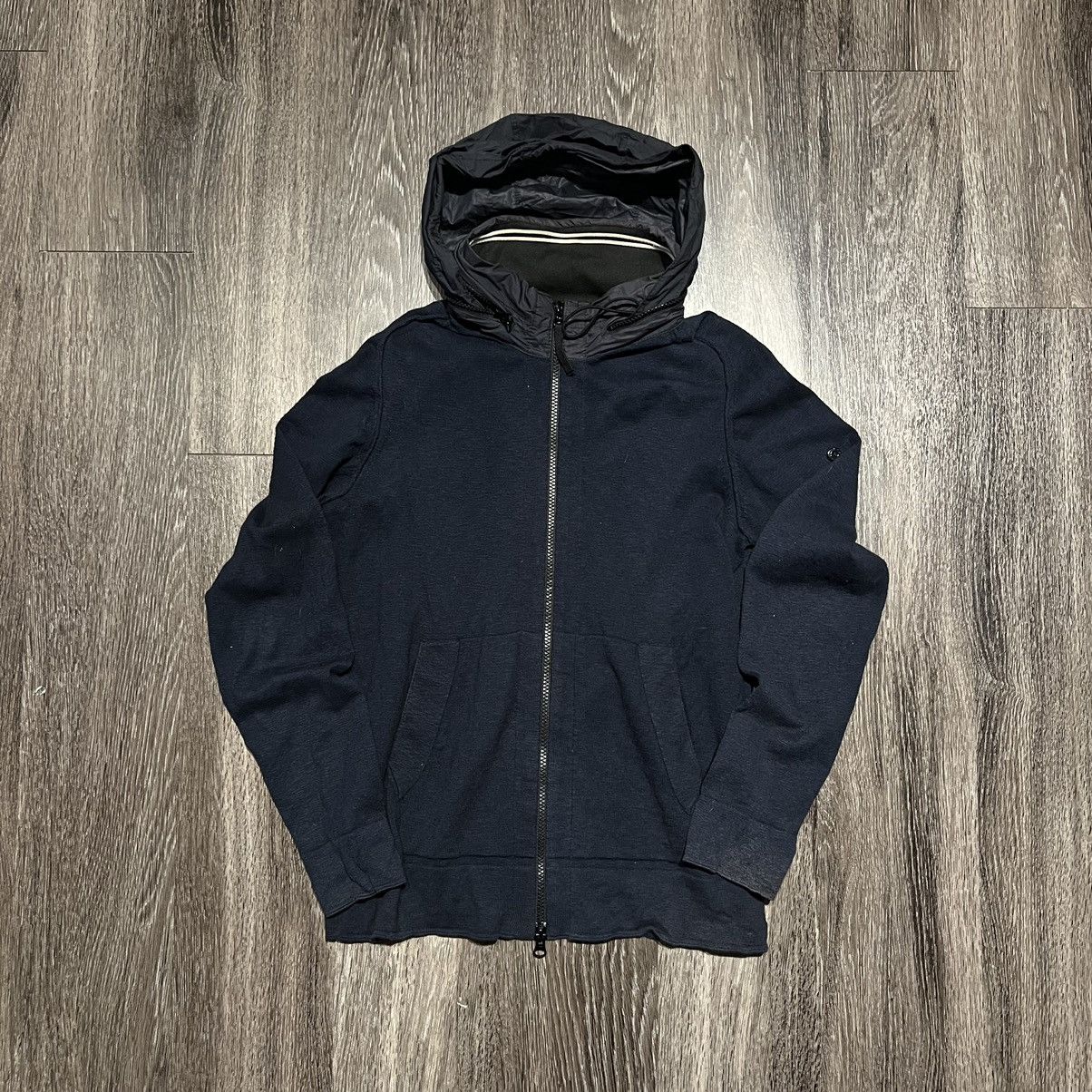 Stone Island × Vintage Stone Island Zip Up w/ Retractable Hood Size US S / EU 44-46 / 1 - 1 Thumbnail