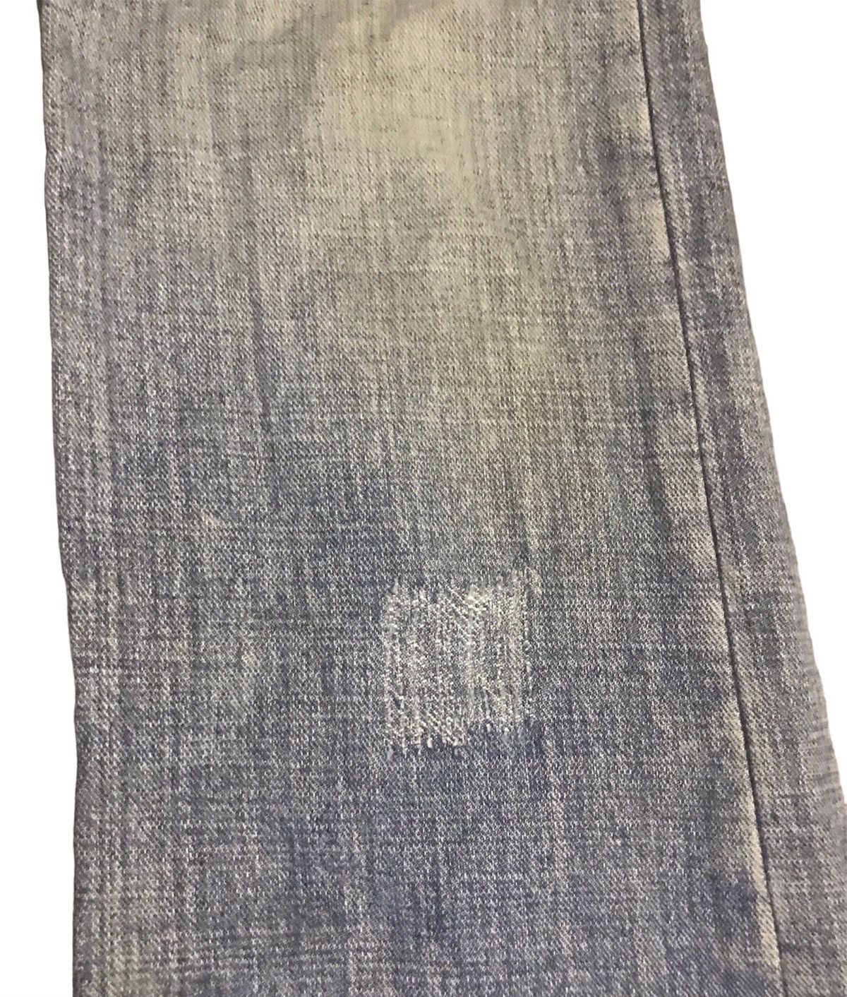 Japanese Brand × Seditionaries Distressed International Word Jean Flare Pant Size US 30 / EU 46 - 5 Thumbnail