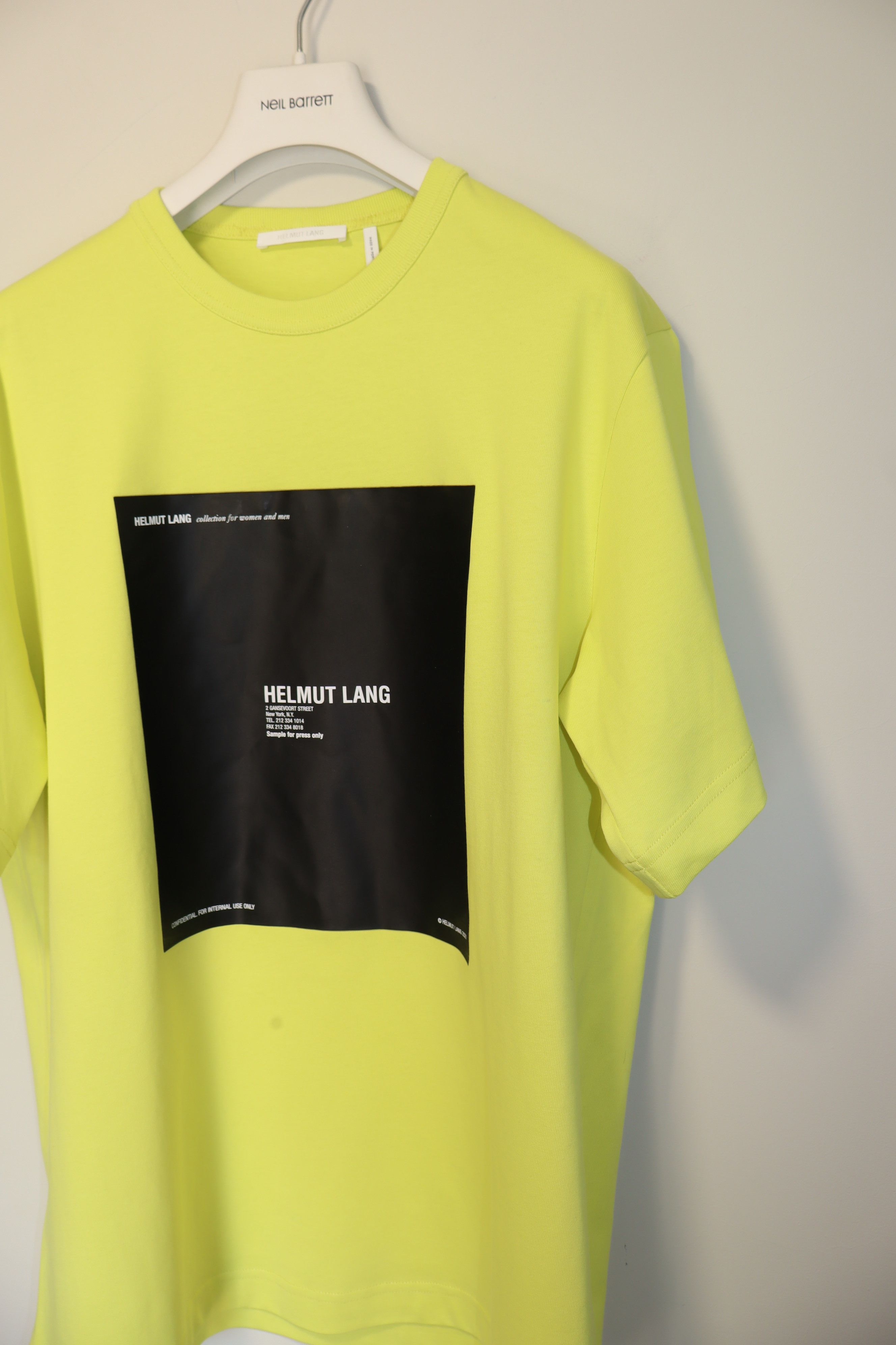 Helmut Lang Confidential t-shirt Size US L / EU 52-54 / 3 - 5 Thumbnail