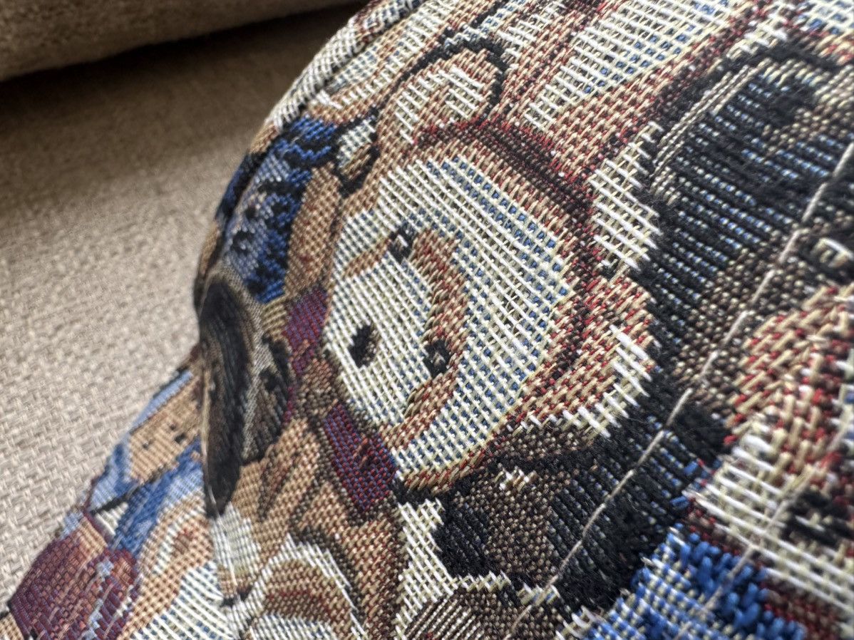 Handmade Bear Tapestry Hat Custom Cap Size ONE SIZE - 7 Thumbnail