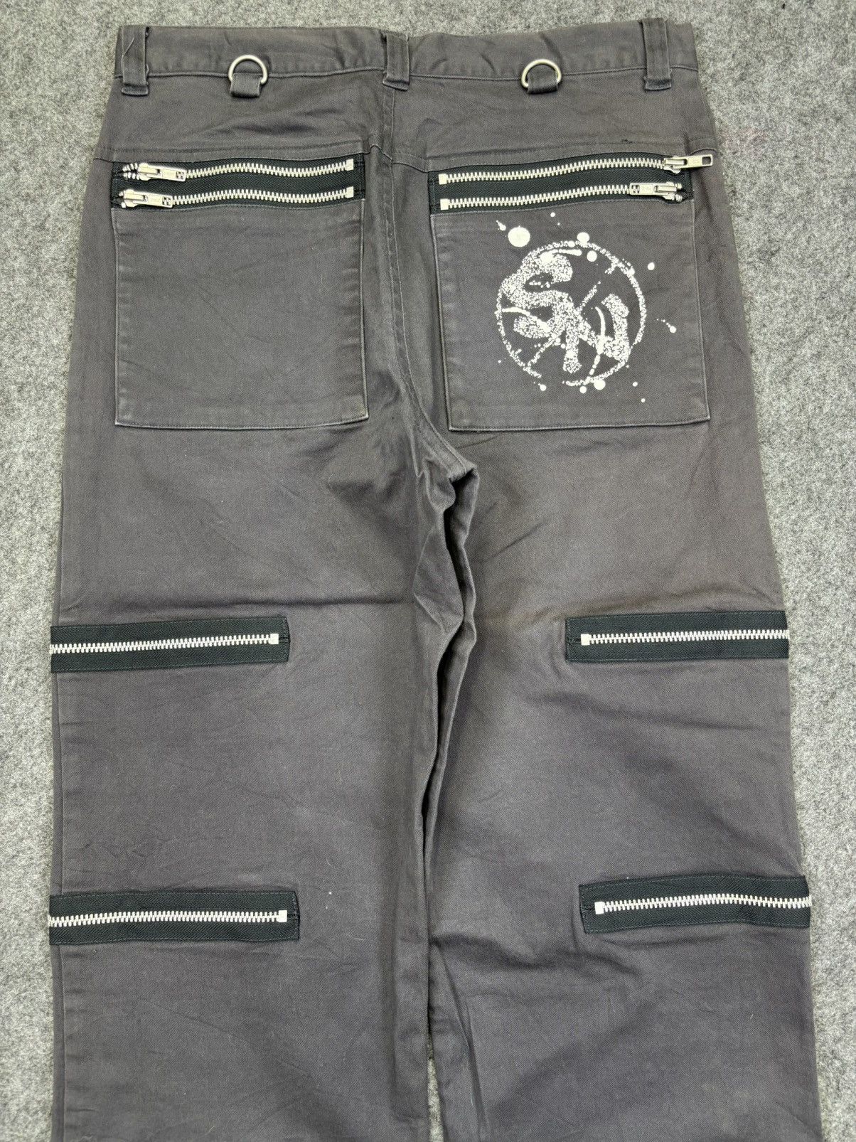 Japanese Brand 💥Punk💥SLASH NUMBER Japan MultiZippe Seditionaries Pant F728 Size US 30 / EU 46 - 12 Thumbnail