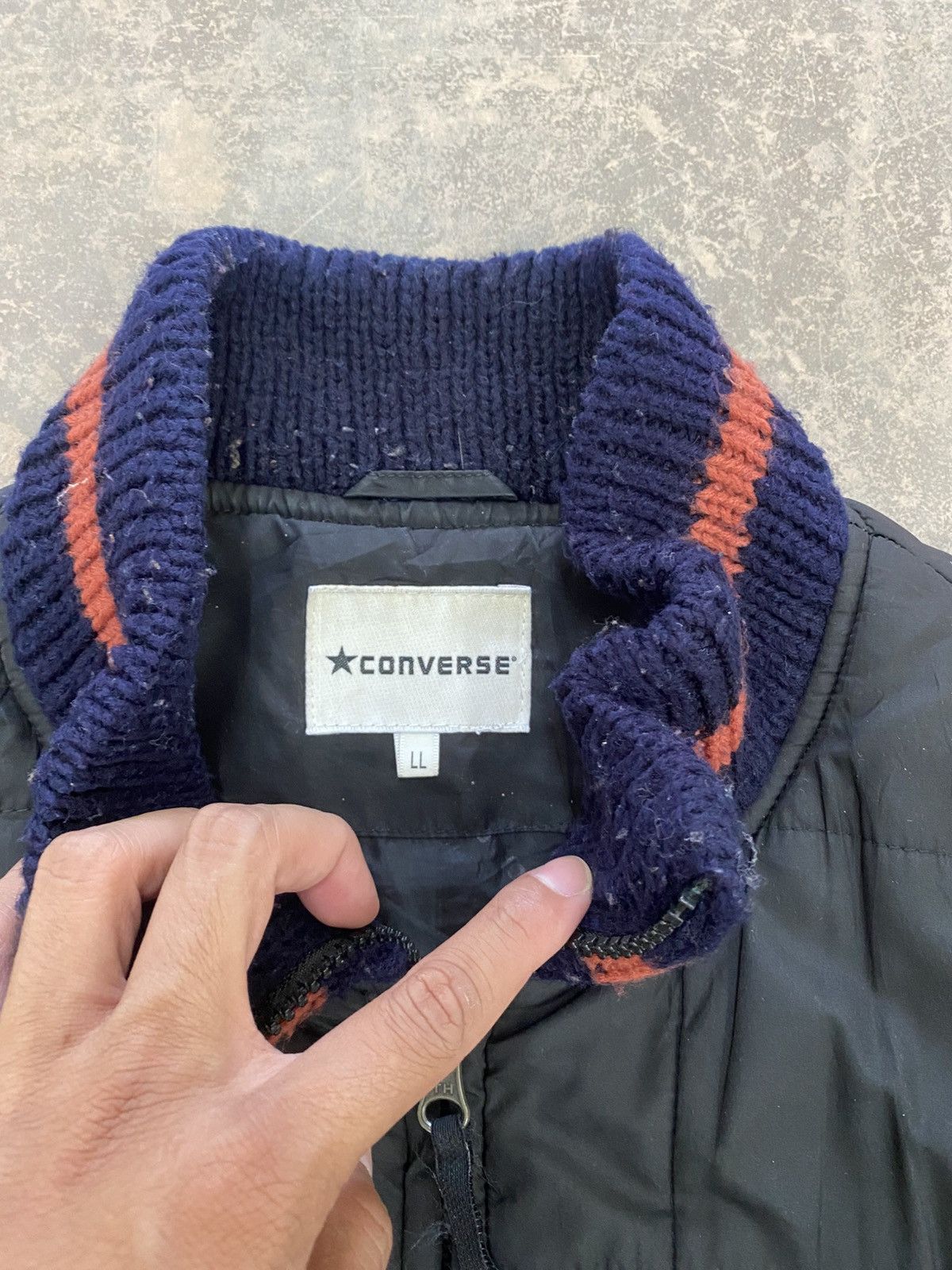 Vintage 🔥Rare!! Vintage Converse Puffer Down Jacket 🔥 Size US XL / EU 56 / 4 - 6 Thumbnail