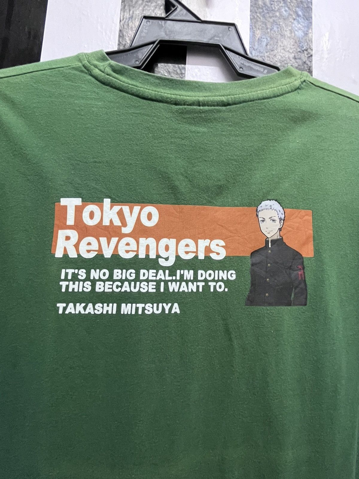 Anime × Japanese Brand × Vintage Anime tshirt green colour large Size US L / EU 52-54 / 3 - 2 Thumbnail