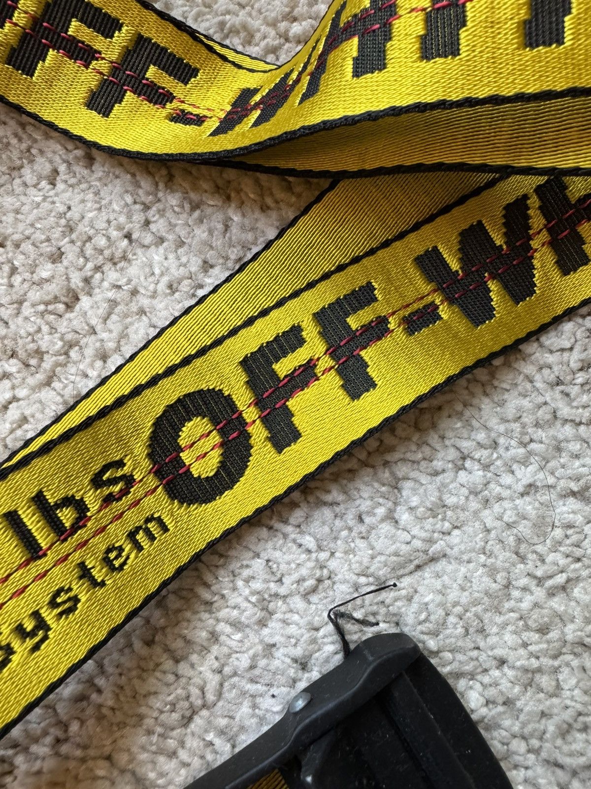 Off-White Off-White Industrial Belt Size ONE SIZE - 2 Thumbnail
