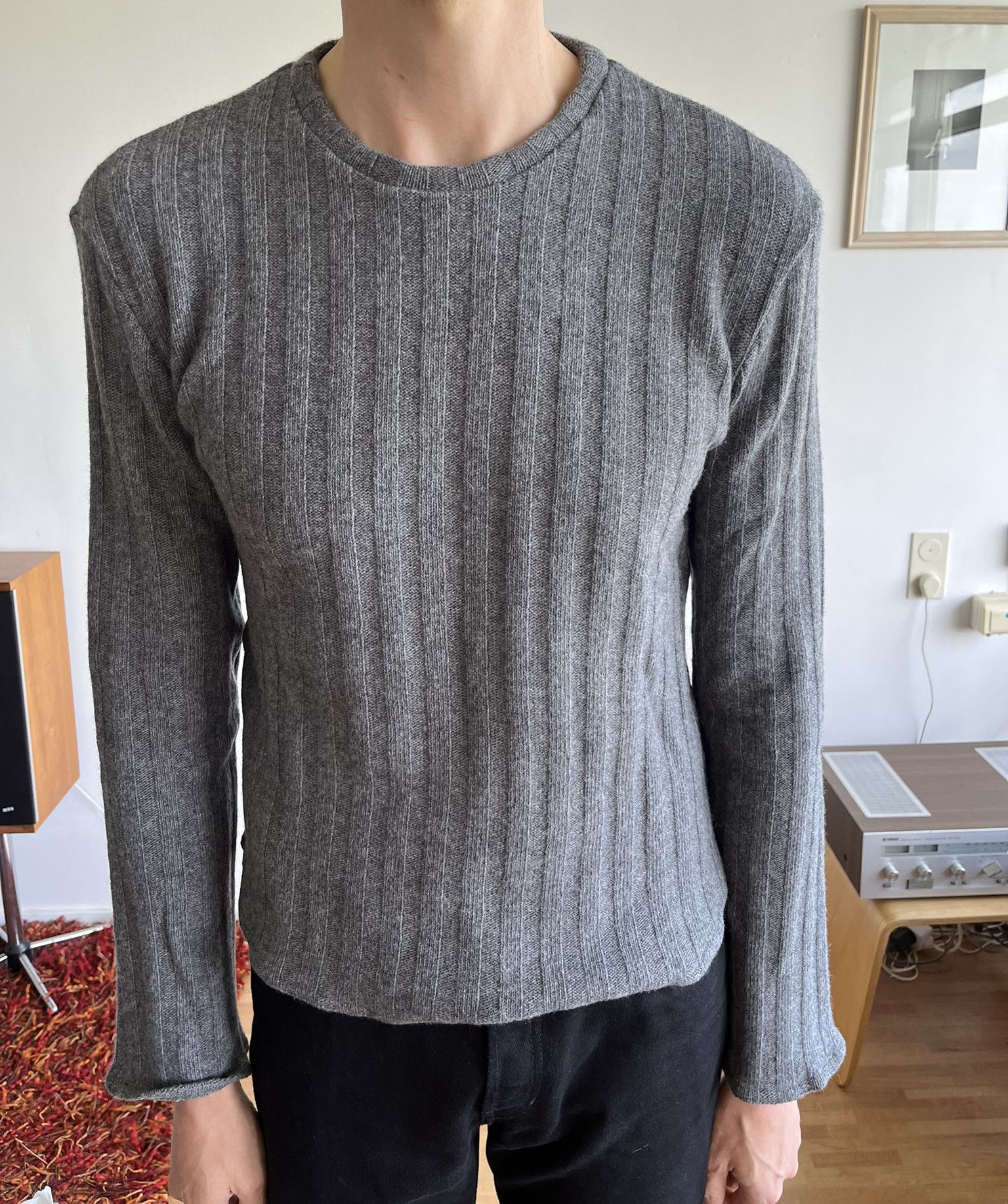 Raf Simons Raf Simons AW2000 / 2001 Ribbed knitwear, Rare, Archive Size US M / EU 48-50 / 2 - 4 Thumbnail