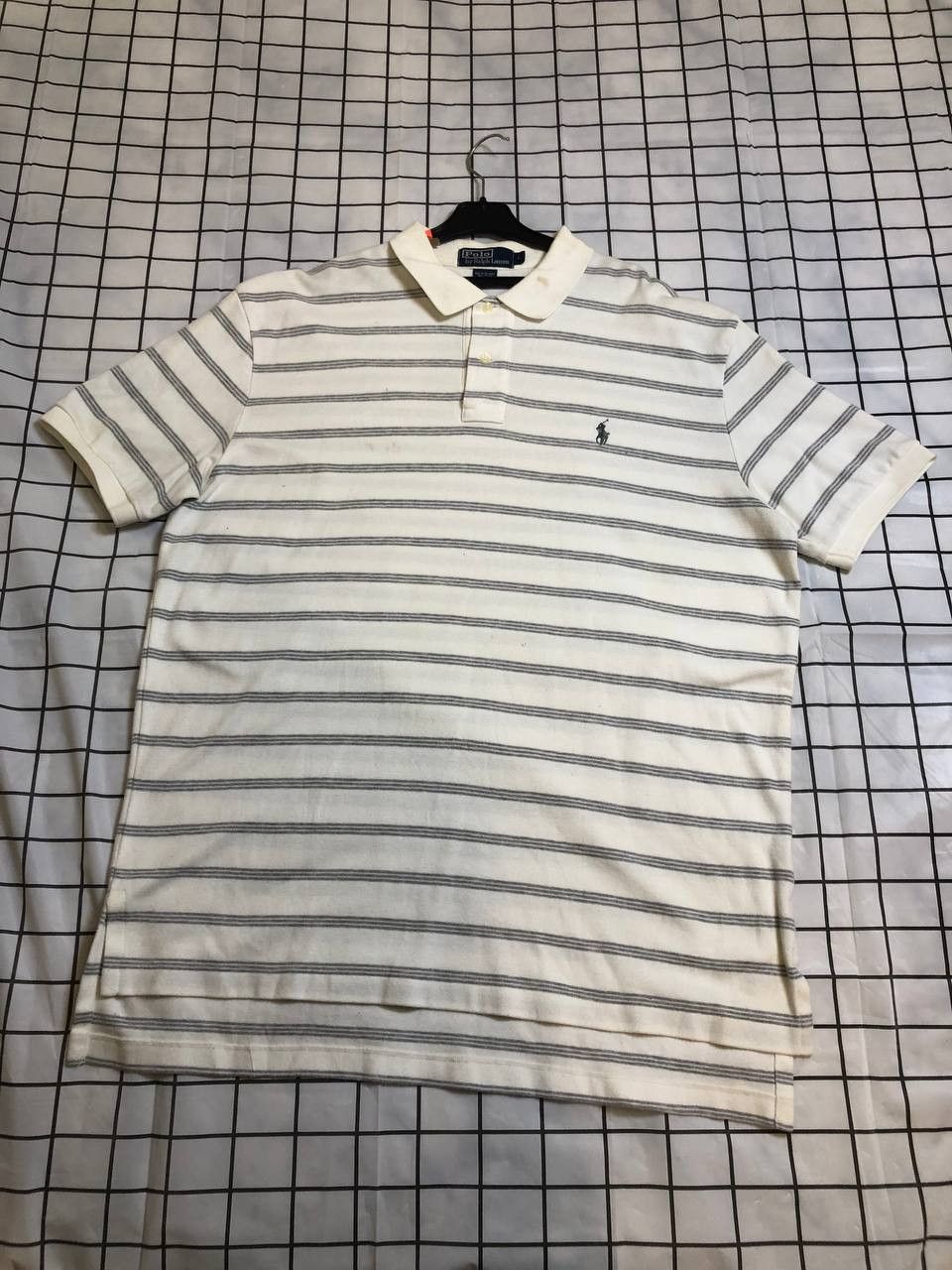 Polo Ralph Lauren Ralph Lauren Polo Shirt Mens Striped Pony Short Size US L / EU 52-54 / 3 - 1 Thumbnail
