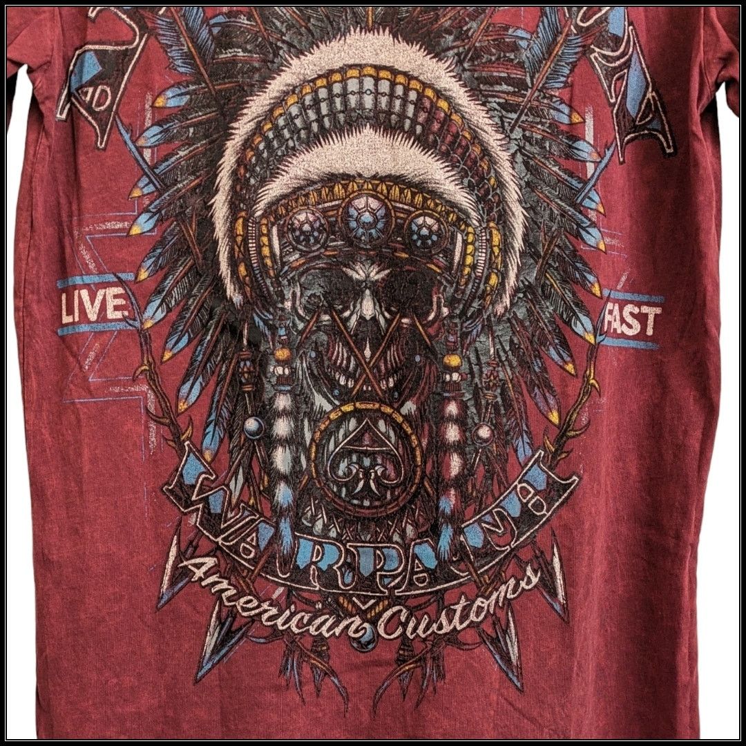Affliction Reversible AFFLICTION American Customs Warpath T-shirt Men S Size US S / EU 44-46 / 1 - 6 Thumbnail