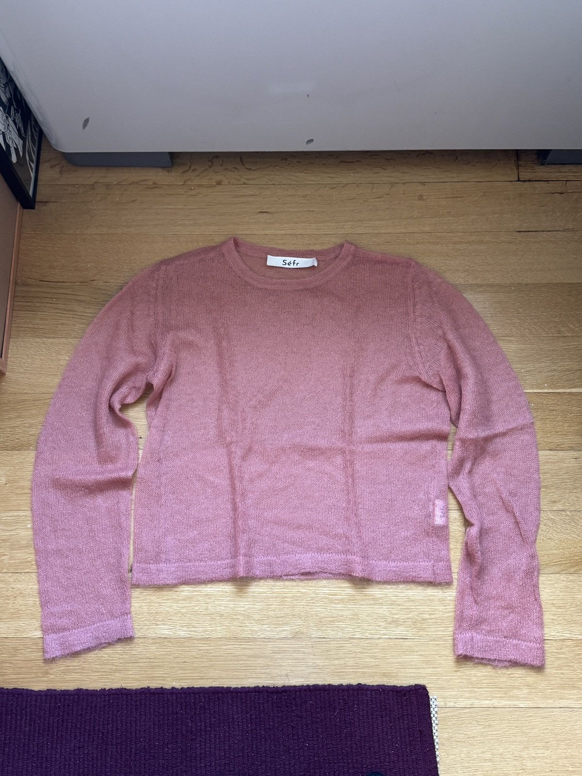 Sefr Sefr Mohair Sweater Knit Loose Gauge Rare Size US M / EU 48-50 / 2 - 4 Thumbnail