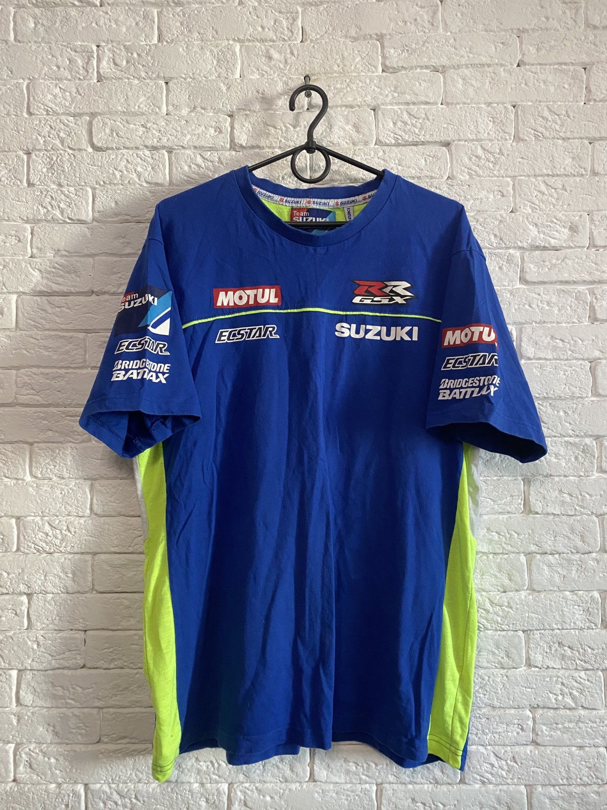 Japanese Brand Suzuki Japanese Moto Collection Racing T-shirt Size US XL / EU 56 / 4 - 1 Thumbnail