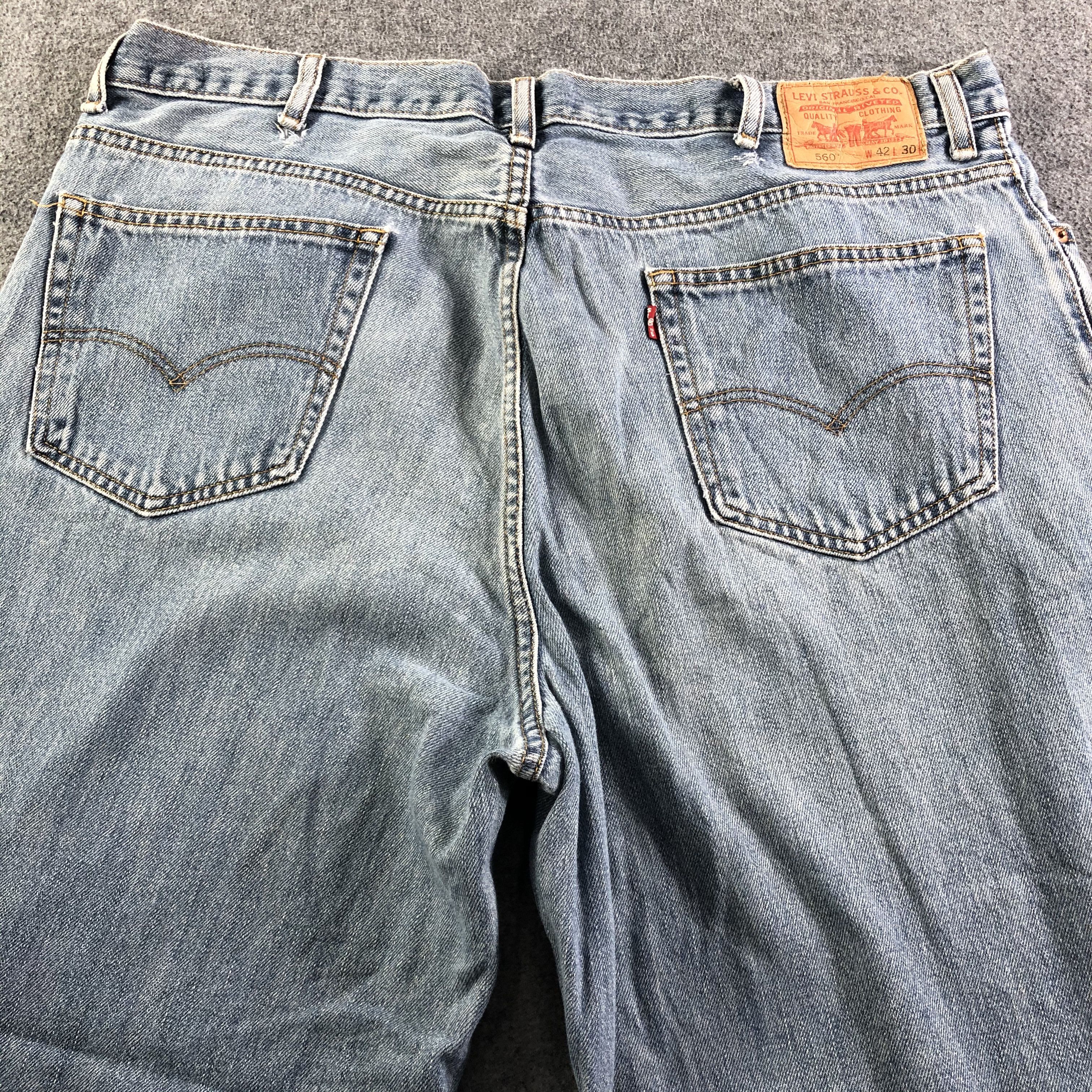 Levi's Vintage Levis 560 Jeans-J3446 Size US 42 / EU 58 - 4 Thumbnail