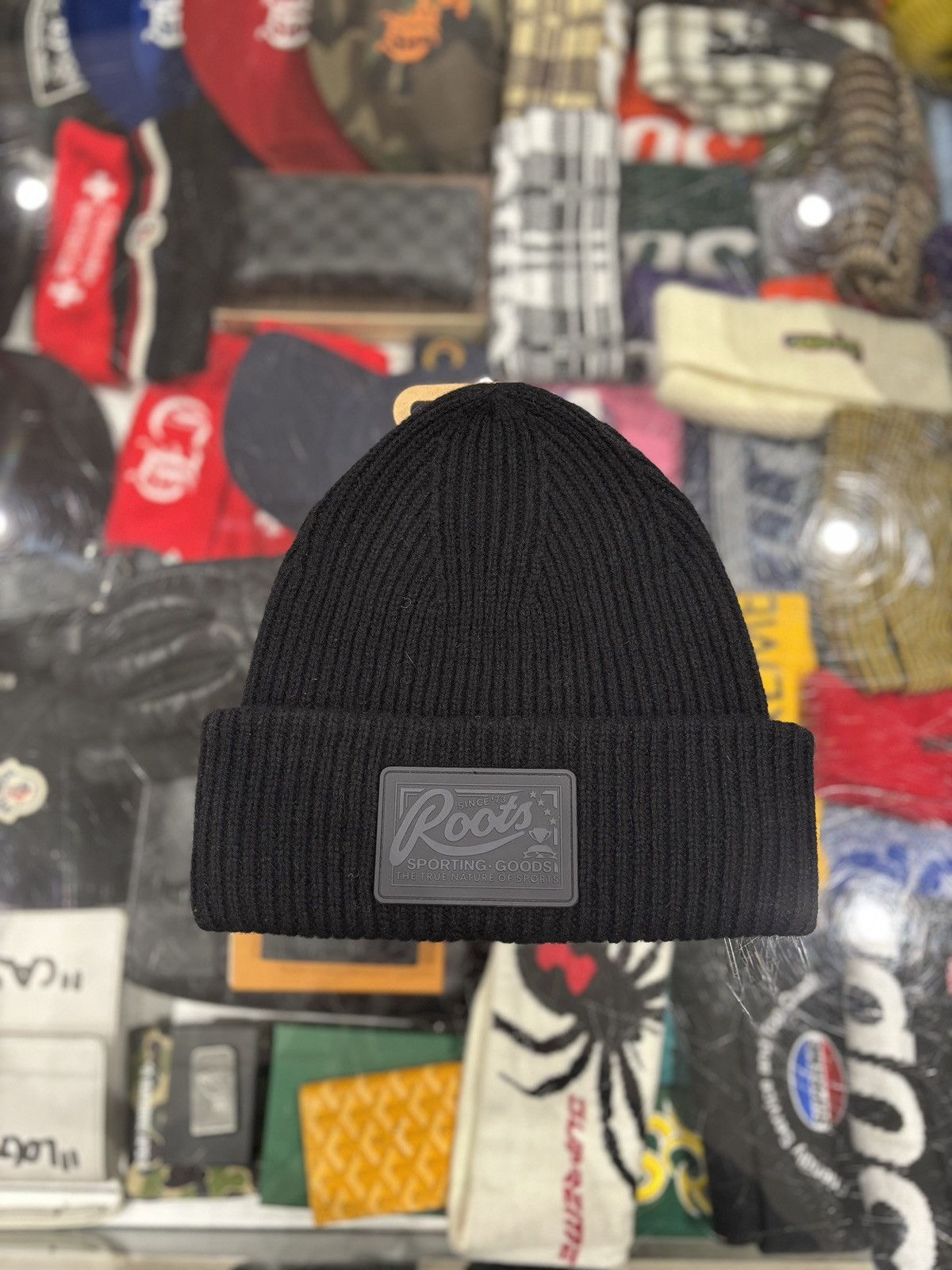 Roots Roots Beanie Black Size ONE SIZE - 1 Thumbnail