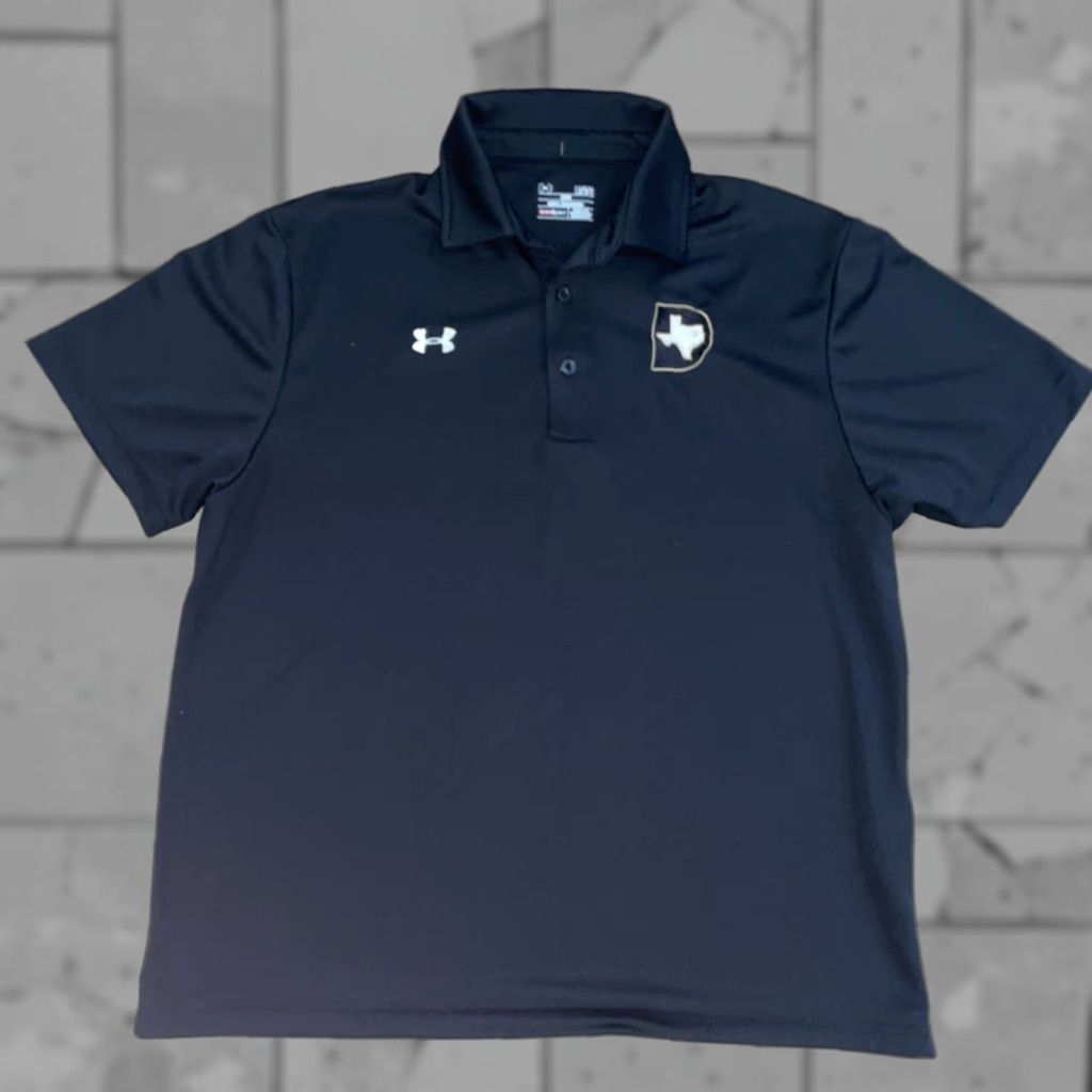 Under Armour Under Armour HeatGear Polo Shirt Blue Mens L Size US L / EU 52-54 / 3 - 1 Thumbnail