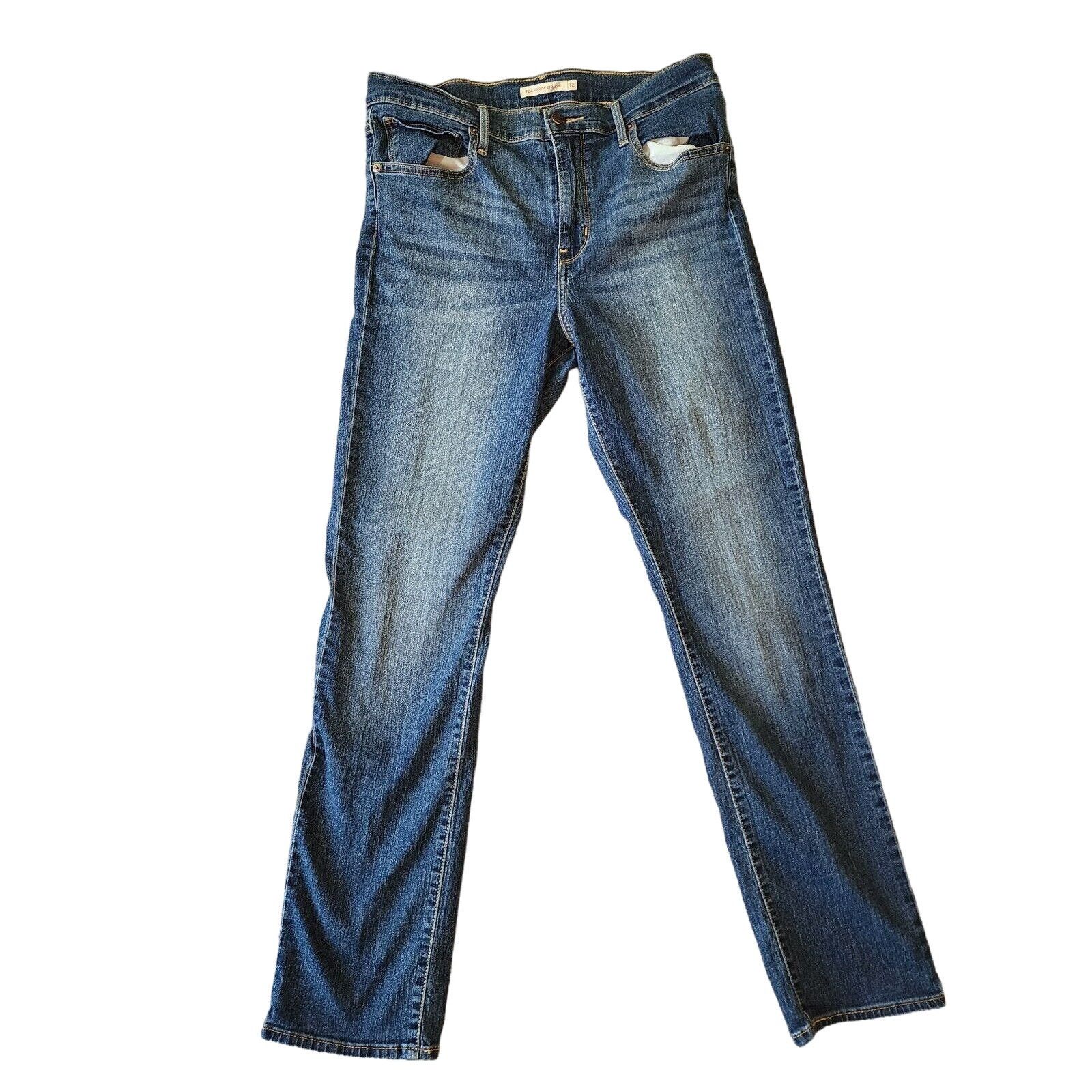 Levi's Levi's Women's 724 High-Rise Street Jeans Size 32x28 Size 32" / US 10 / IT 46 - 1 Thumbnail