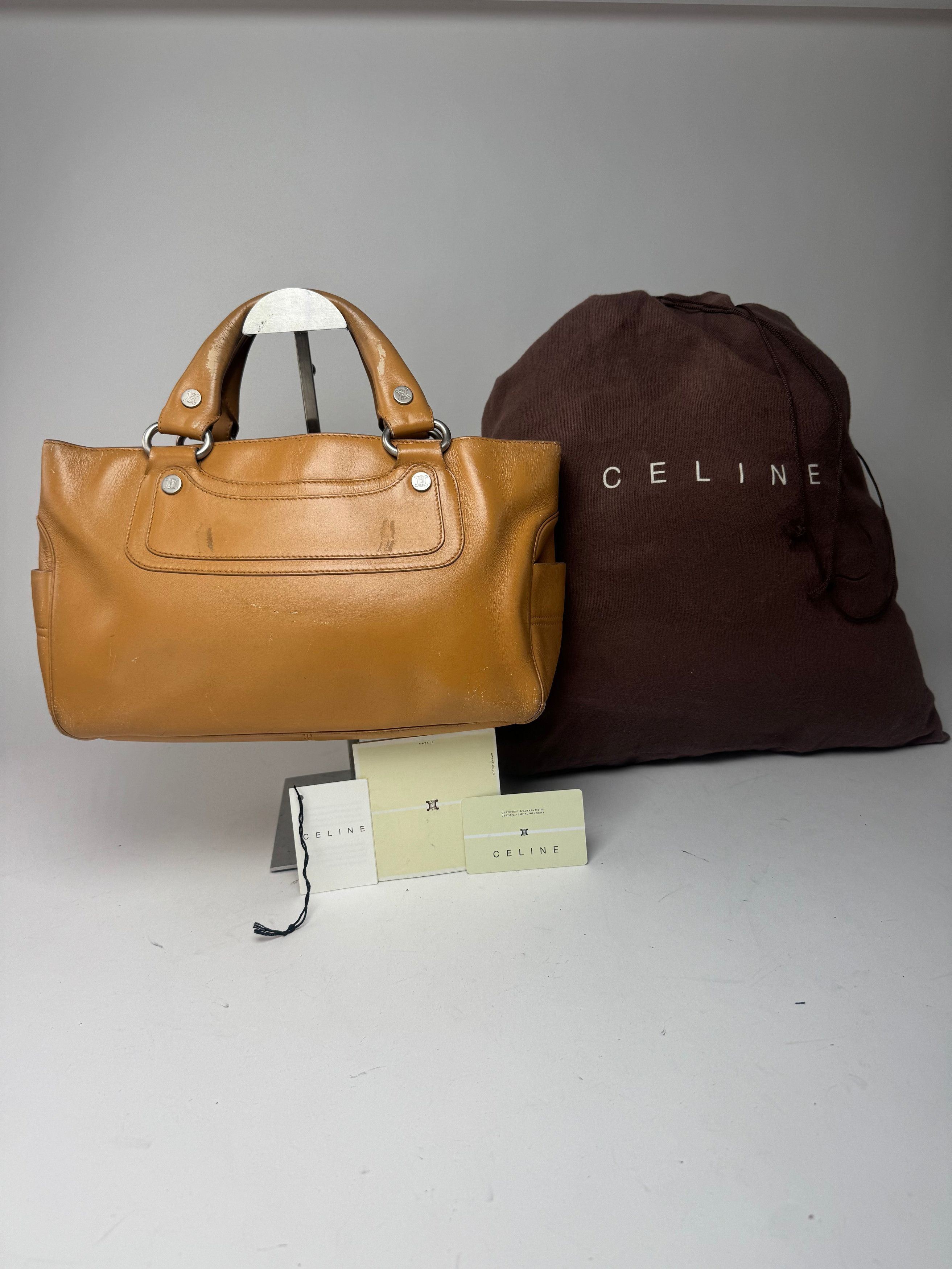 Celine Vintage Paris Boogie Bag Camel Size ONE SIZE - 1 Thumbnail