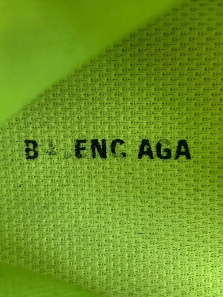 Balenciaga Balenciaga Fluorescent Green Color-Block Mesh Lace-Up Platf Size US 8 / EU 41 - 7 Thumbnail