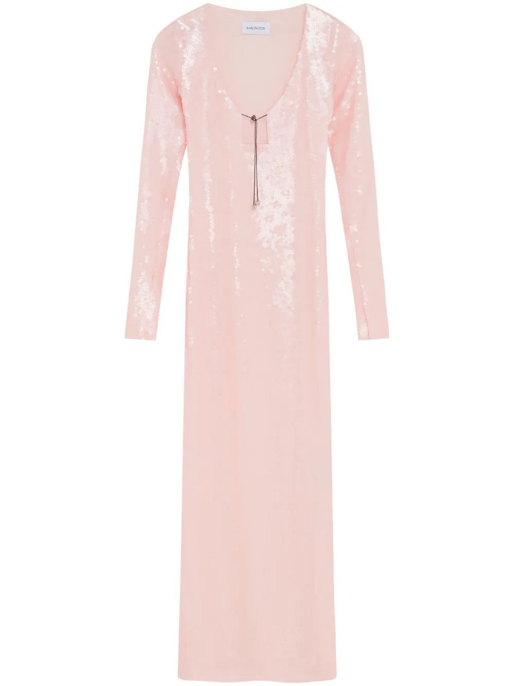 16Arlington o1mle1125 Solaria Midi Dress in Ice pink Size M / US 6-8 / IT 42-44 - 1 Preview