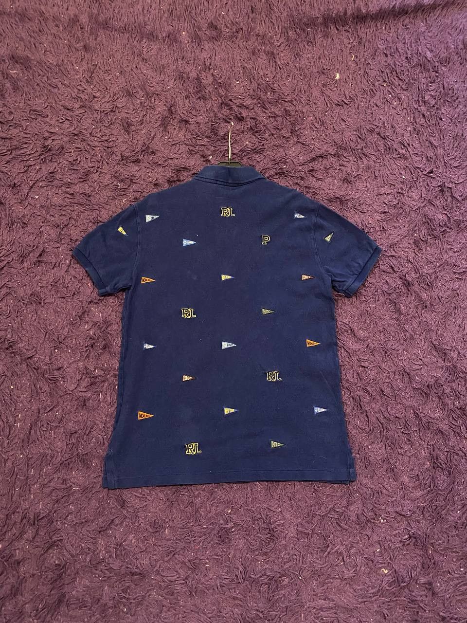 Polo Ralph Lauren Vintage 90s Polo Ralph Lauren Polo Shirt monogramm Size US S / EU 44-46 / 1 - 16 Thumbnail