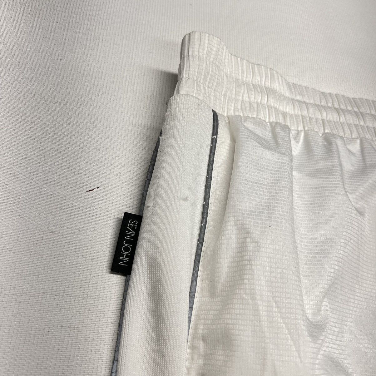 Sean John Sean John Pants White Drawstring Baggy Track 3M Y2K Retro Size US 36 / EU 52 - 17 Thumbnail