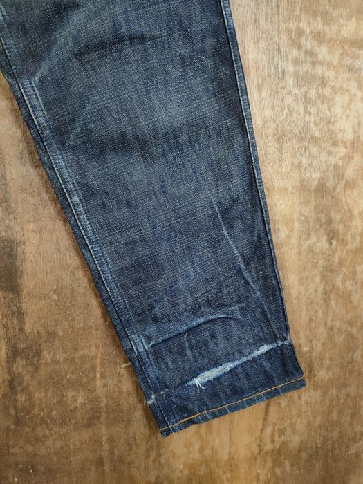 Evisu × Japanese Brand 💥RARE Evisu Lot 5506 hard denim distressed japan #46-896DLL Size US 34 / EU 50 - 10 Thumbnail