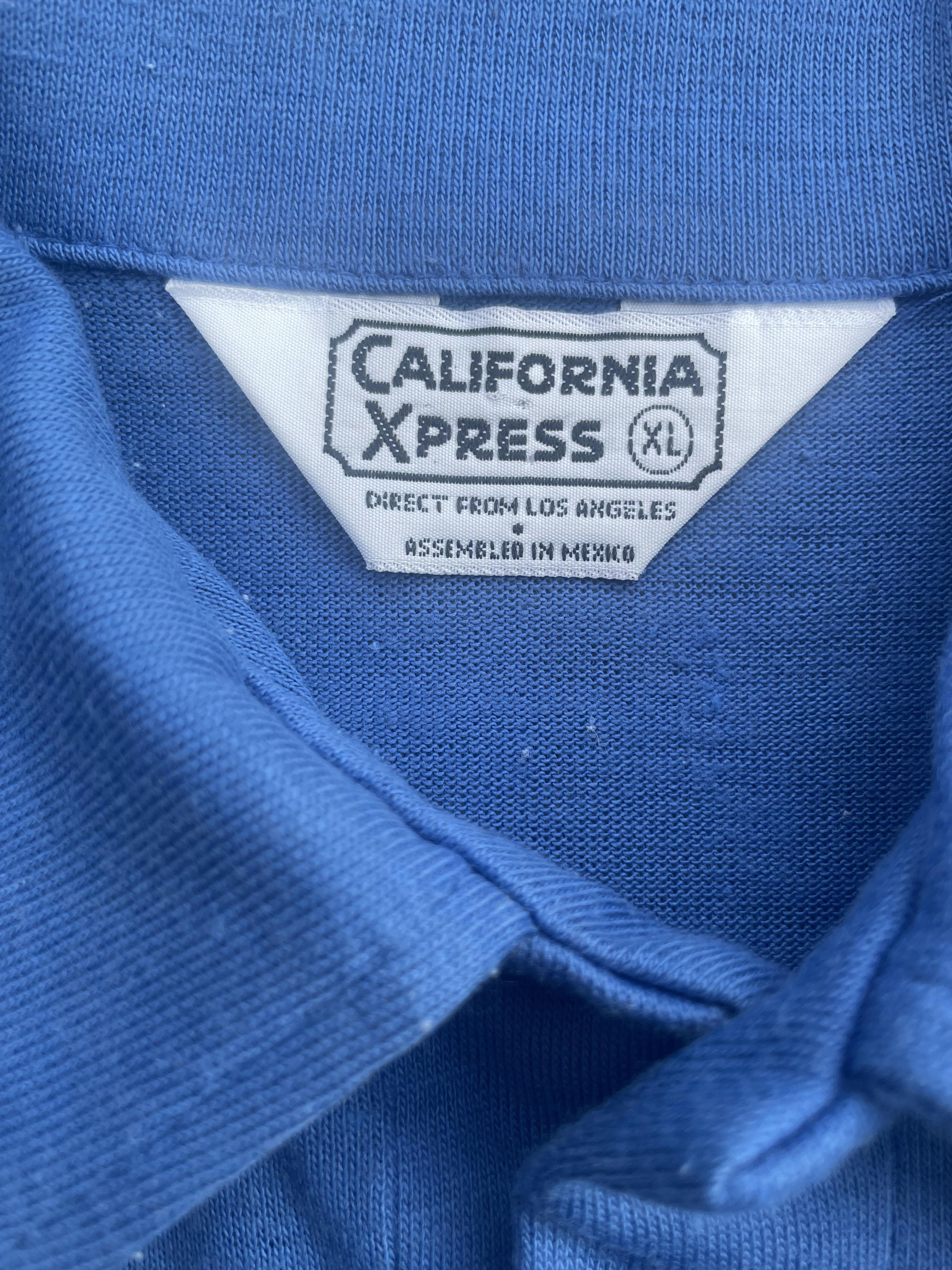 Vintage Vintage California Express Polo Tshirt Size US L / EU 52-54 / 3 - 8 Thumbnail