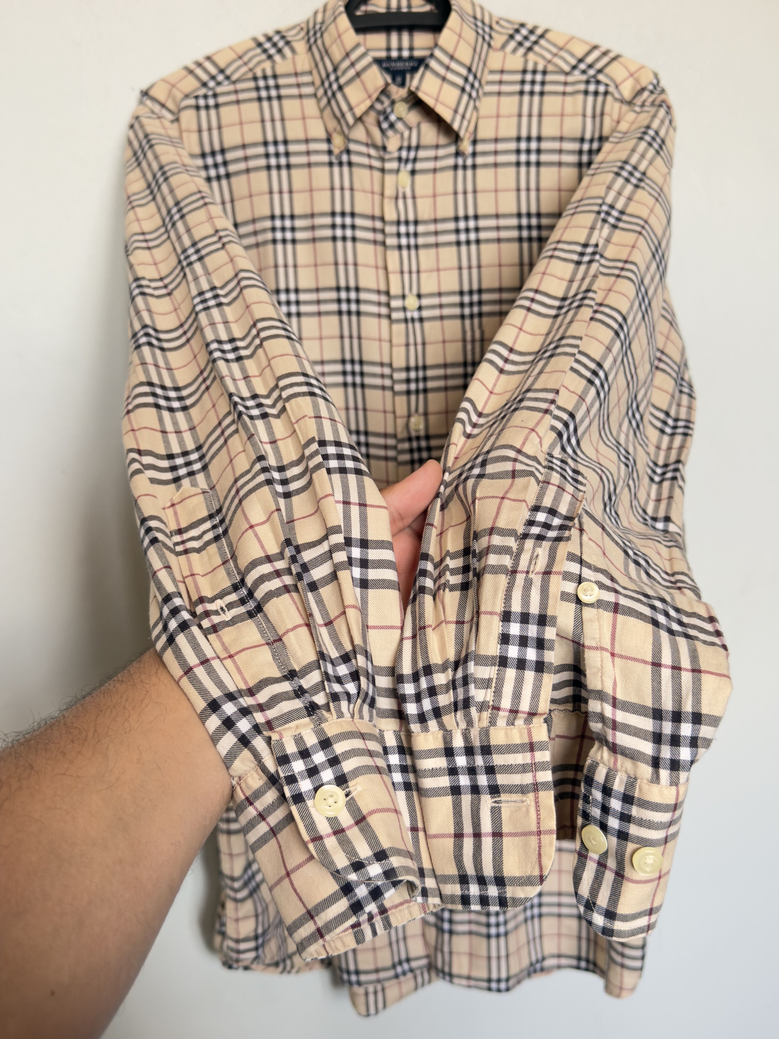 Burberry 🔥 Burberry shirt cotton novacheck size L france Size US L / EU 52-54 / 3 - 5 Thumbnail