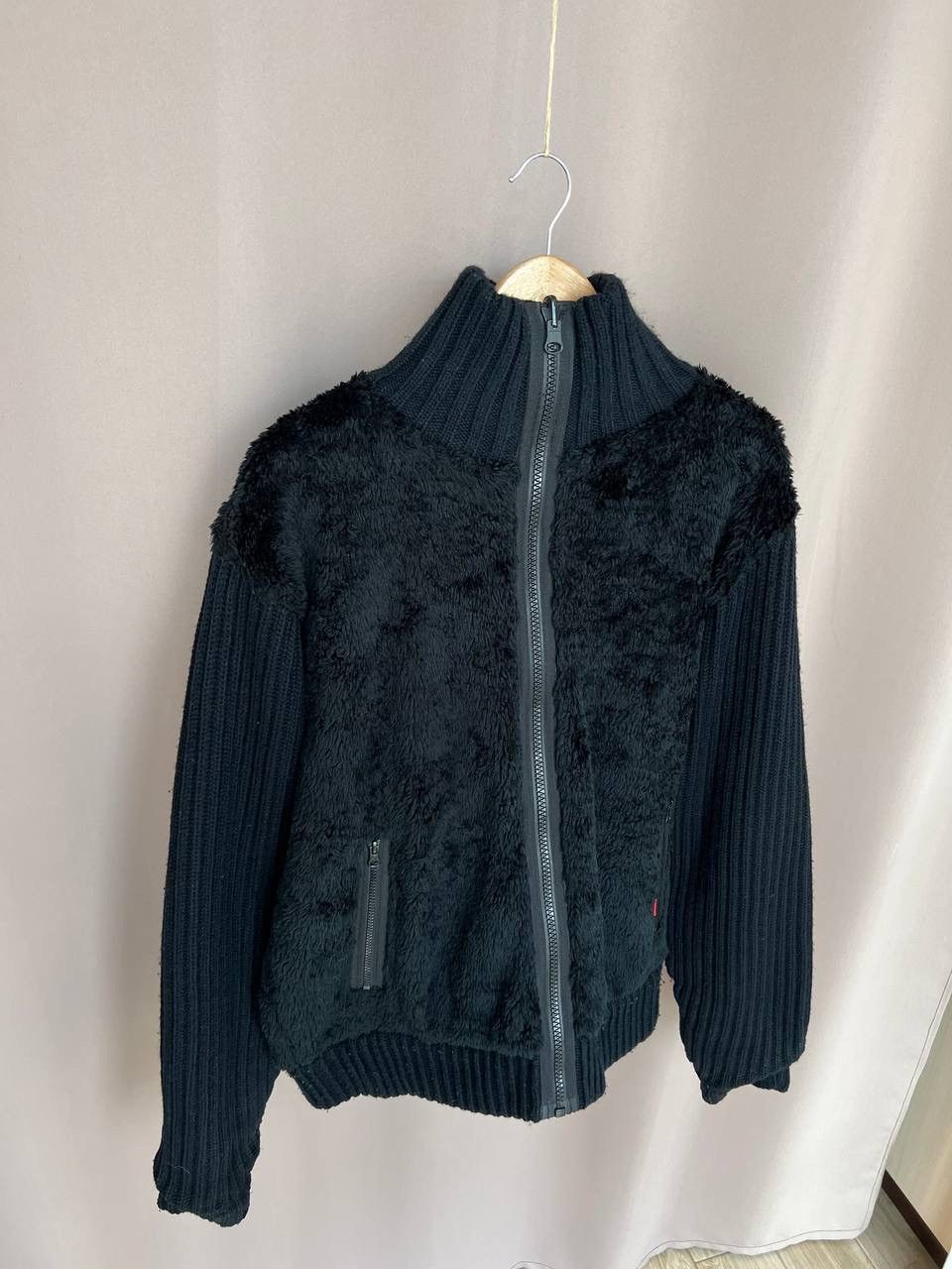 Schott Schott NYC Deep Pile Fleece Reversible Jacket Mens Size L Size US L / EU 52-54 / 3 - 5 Thumbnail