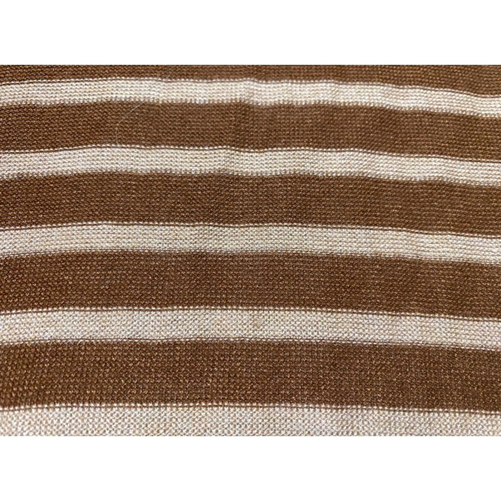 Vintage NWT Bobeau Sweater Cardigan Open Front Striped Brown Womens Large Traditional Size L / US 10 / IT 46 - 4 Thumbnail