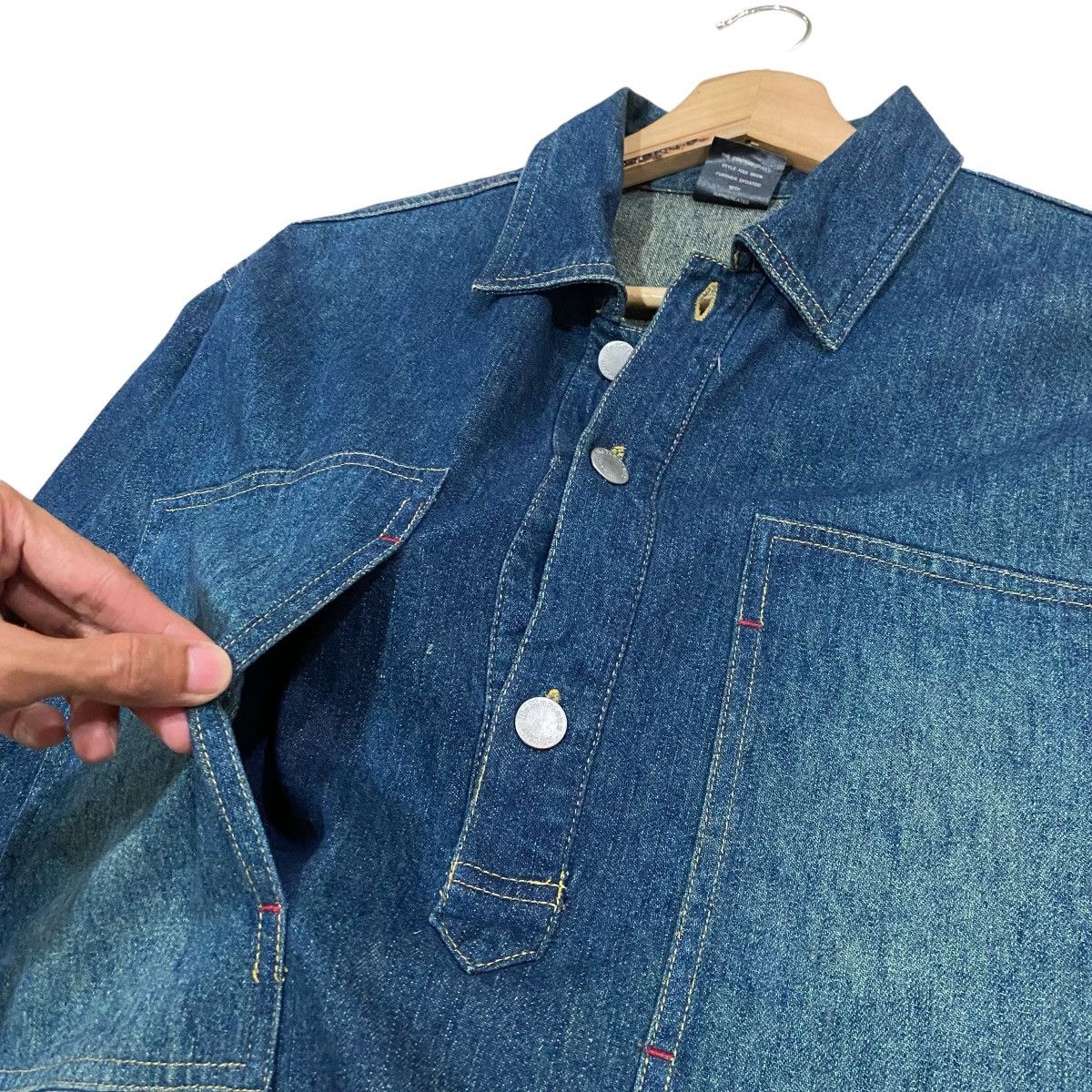 Dr. Martens 🔥VINTAGE DR MARTENS PULL OVER WORKWEAR JACKET Size US M / EU 48-50 / 2 - 6 Thumbnail