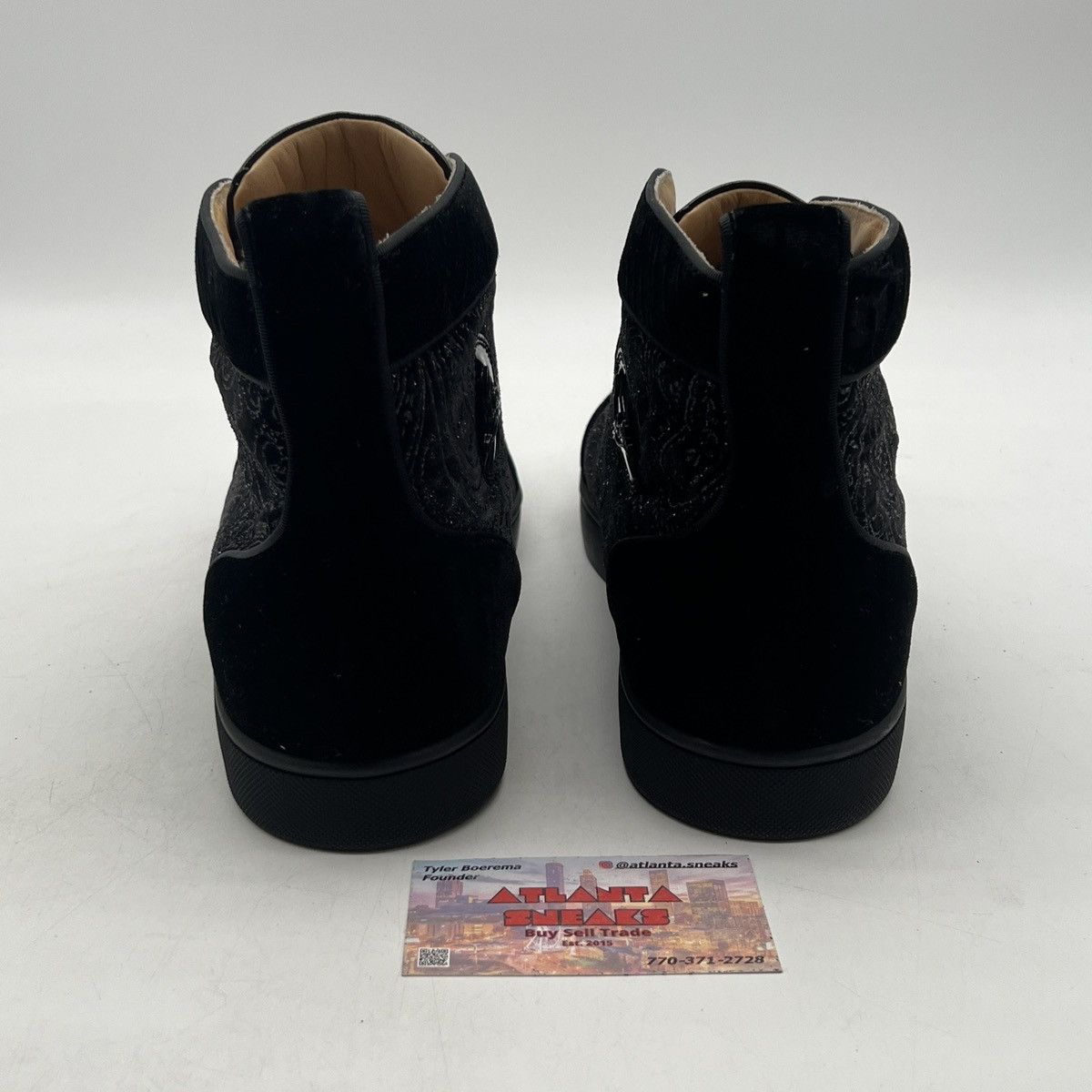 Louis Vuitton Christian Louboutin Louis Orlato High top sneakers Size US 13 / EU 46 - 3 Thumbnail