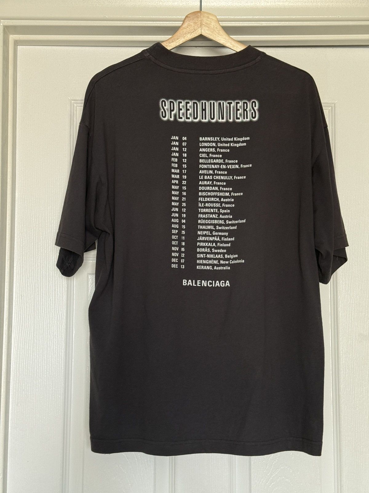 Balenciaga 2018 Speedhunters Tshirt Demna Size US S / EU 44-46 / 1 - 2 Thumbnail